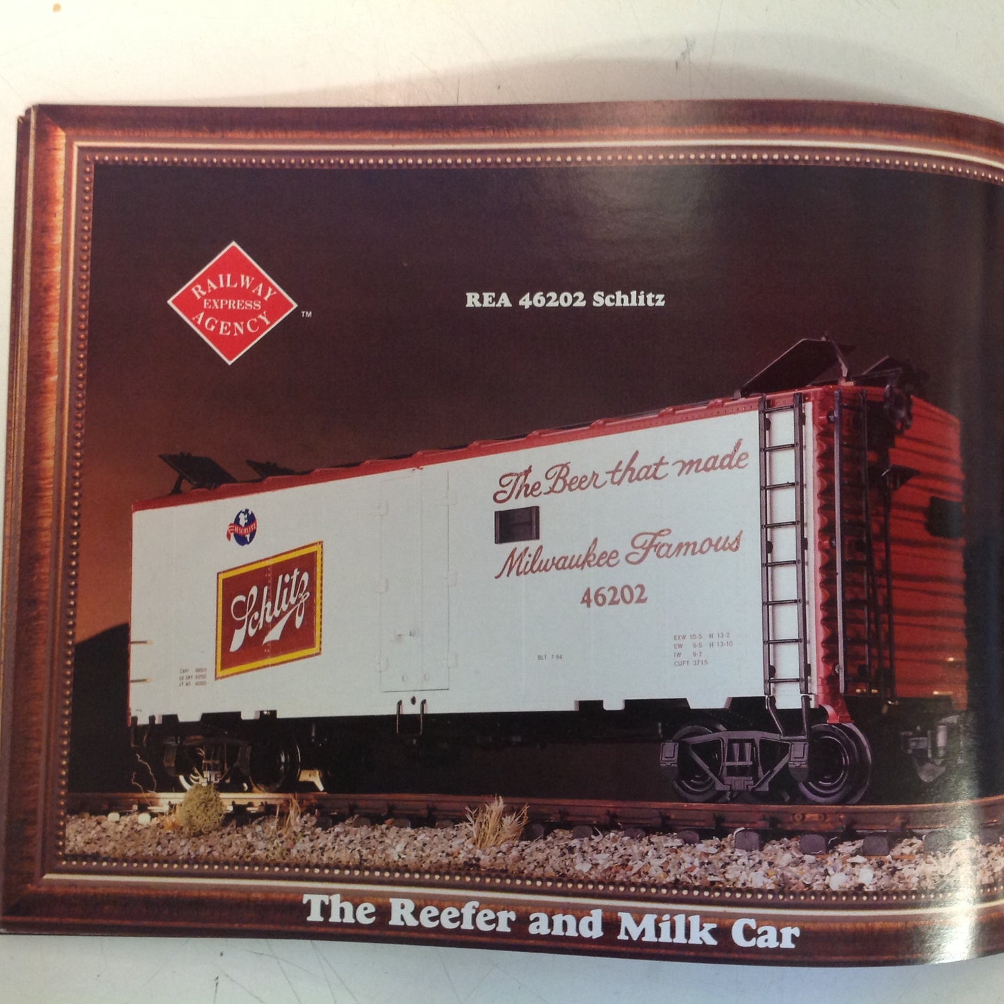 Vintage 1989 Railway Express Agency Aristo Craft Trains Masterpieces Color Model Train Catalog