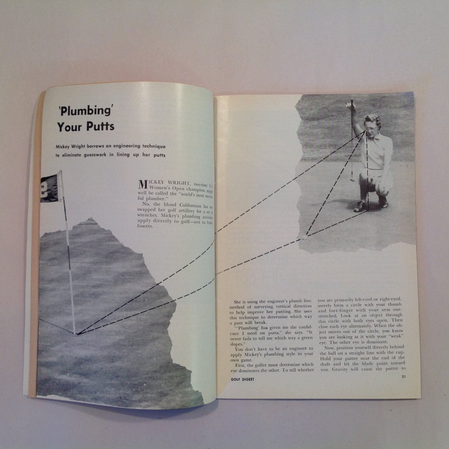 Vintage December 1959 GOLF DIGEST Magazine Christmas Gifts Most Improved Winter Play