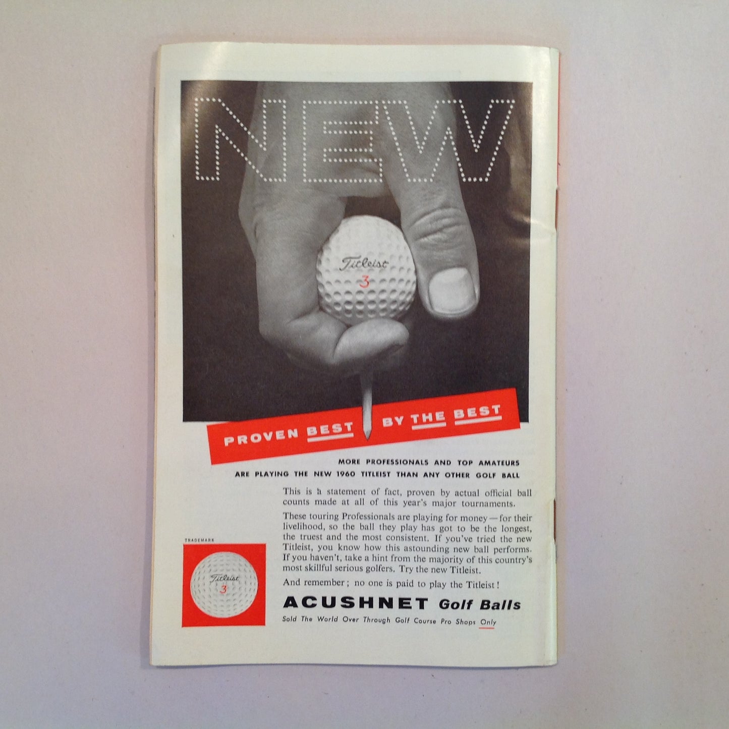 Vintage September 1960 GOLF DIGEST Magazine Dow Finsterwald Chick Evans US Amateur