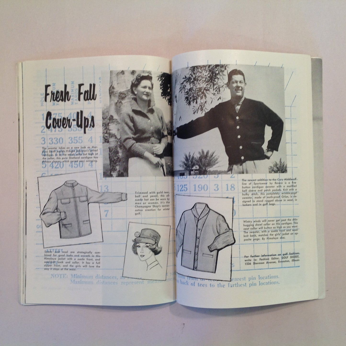 Vintage November 1960 GOLF DIGEST Magazine Jackie Gleason All-Star Golf TV Viewing Guide