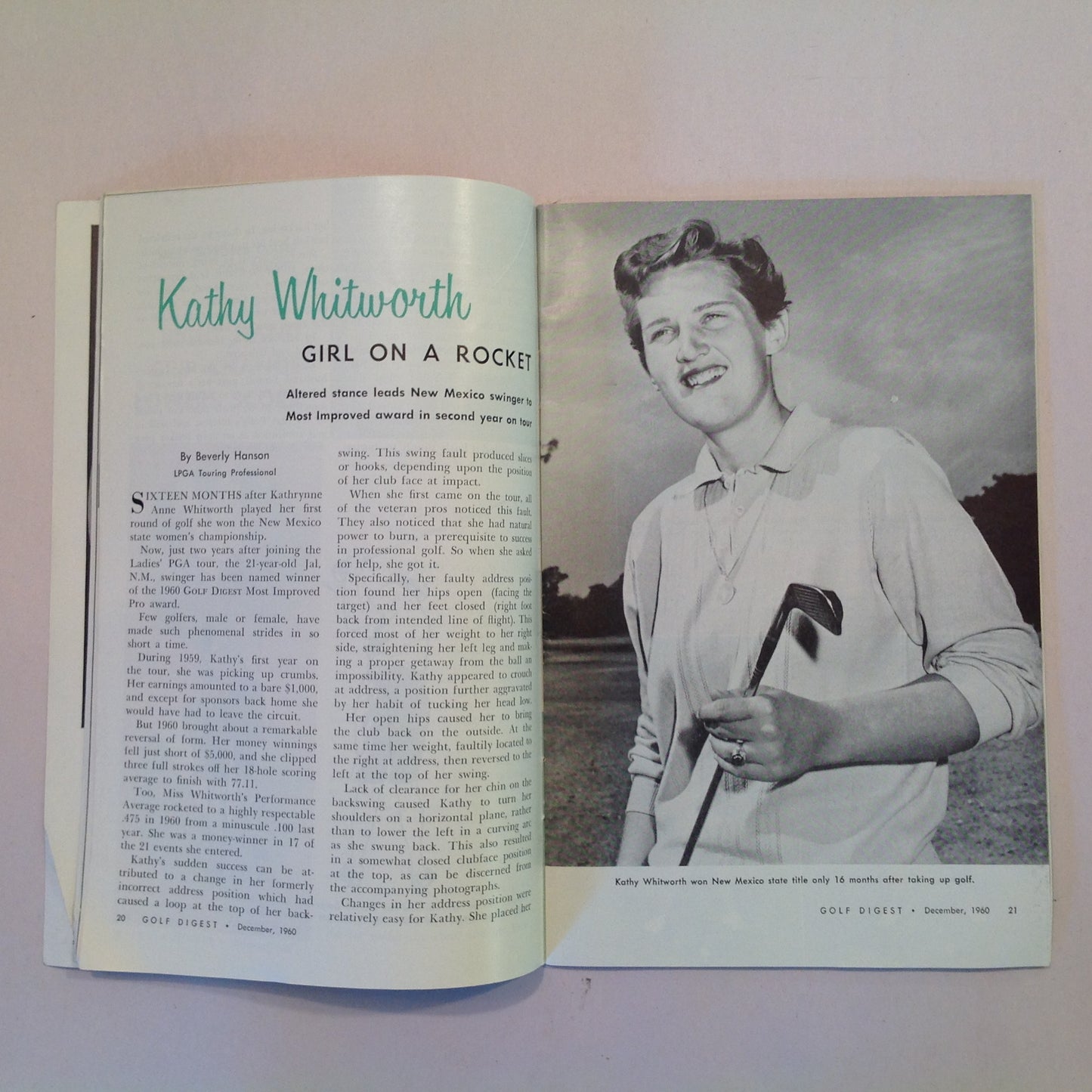 Vintage December 1960 GOLF DIGEST Magazine Christmas Golf Gifts Michigan Publinx