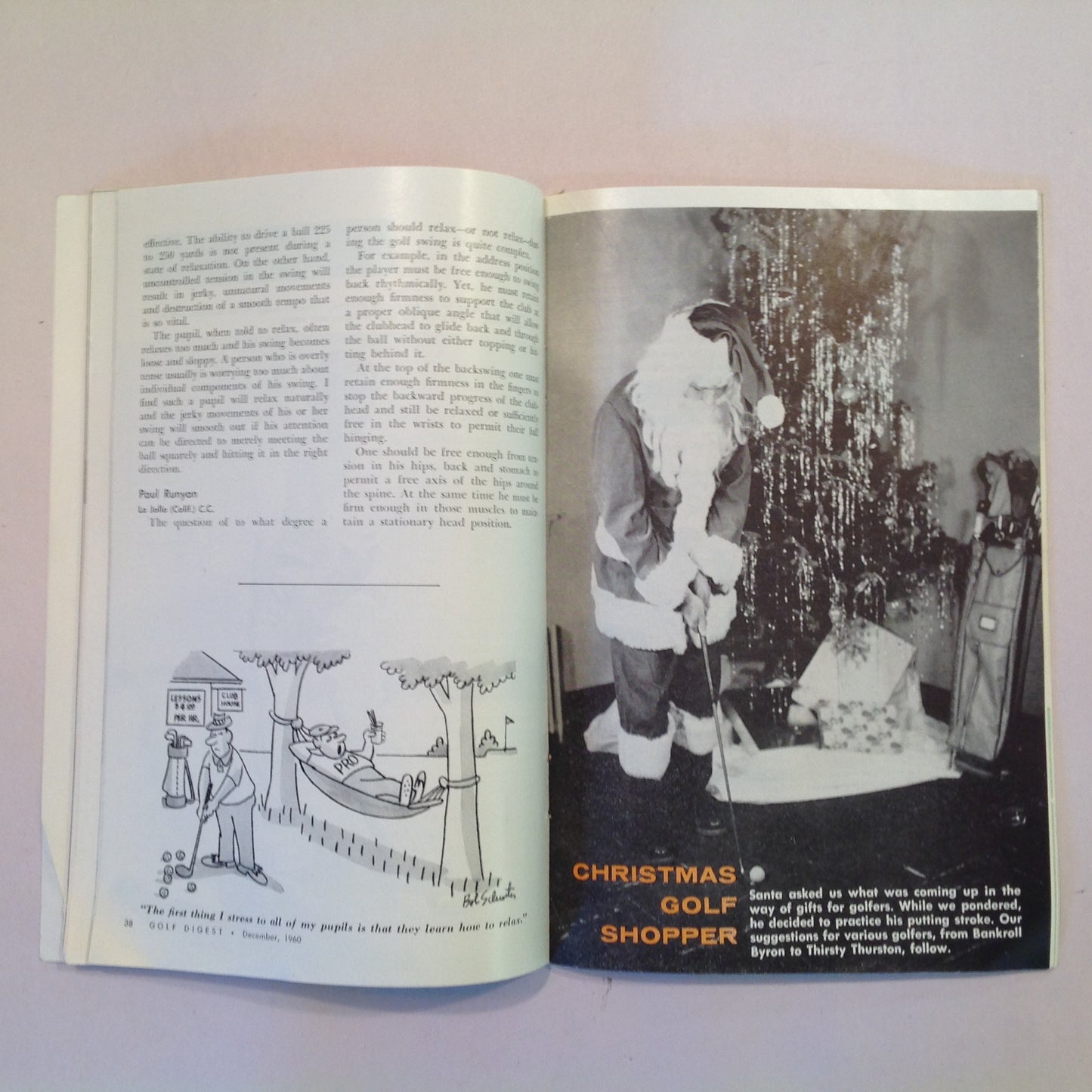 Vintage December 1960 GOLF DIGEST Magazine Christmas Golf Gifts Michigan Publinx