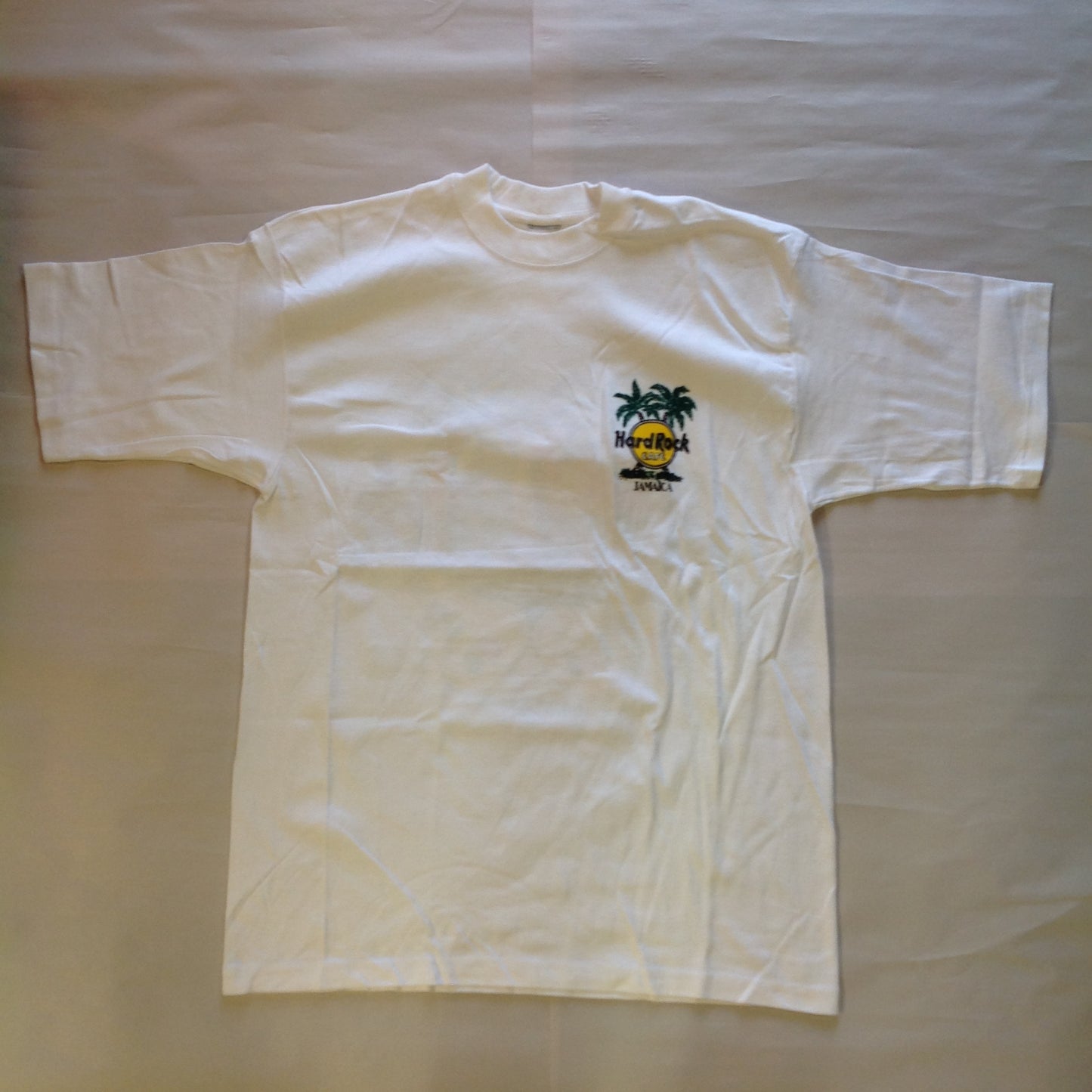 Souvenir Men's XL White Short Sleeve Hard Rock Cafe Jamaica T-Shirt