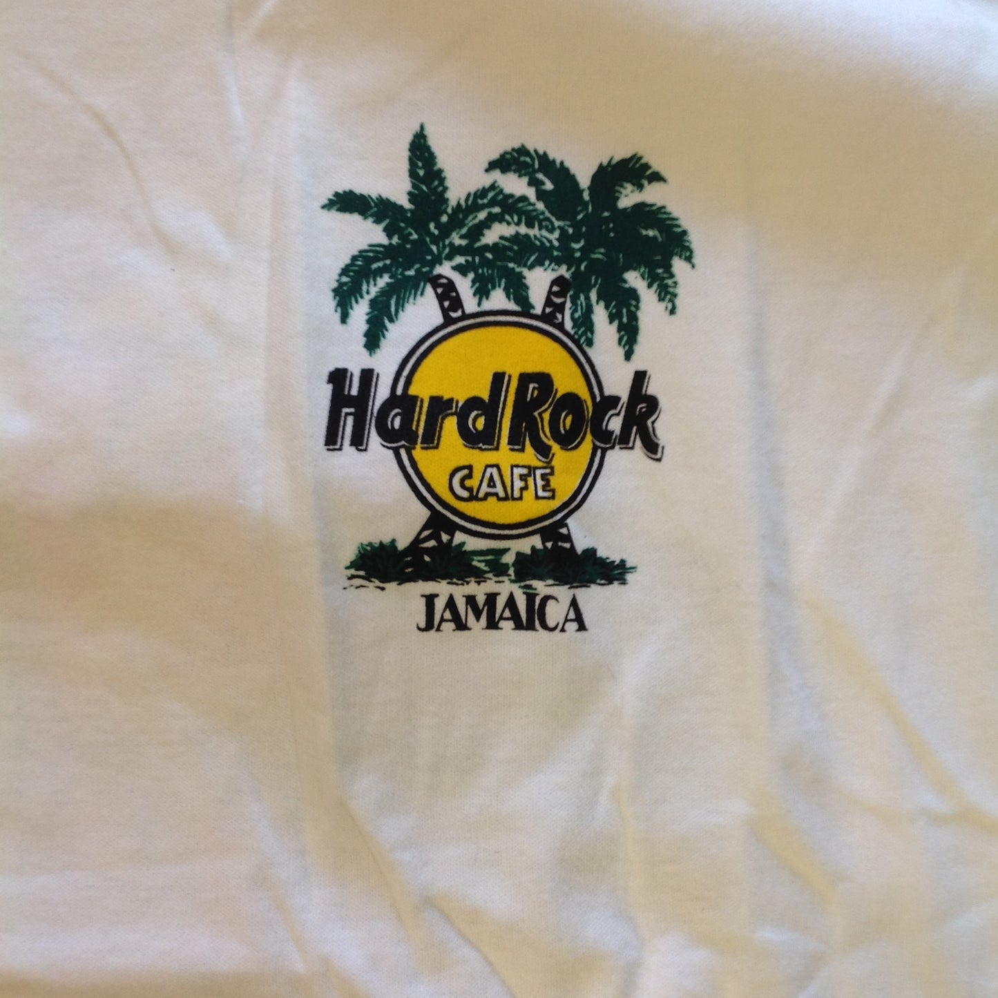Souvenir Men's XL White Short Sleeve Hard Rock Cafe Jamaica T-Shirt