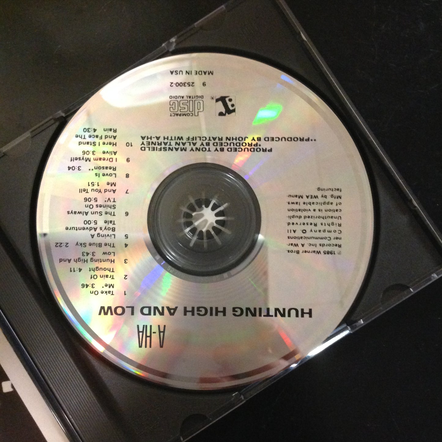 A-ha - Hunting High and Low *Single #36