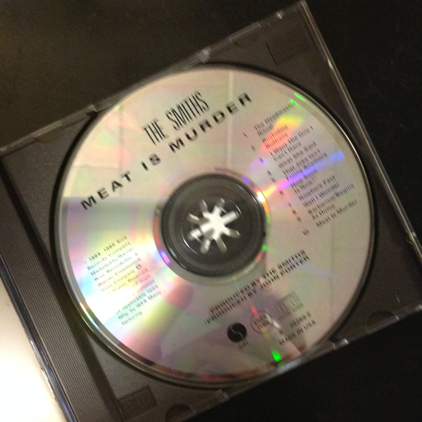 CD The Smiths Meat Is Murder Sire 925269-2