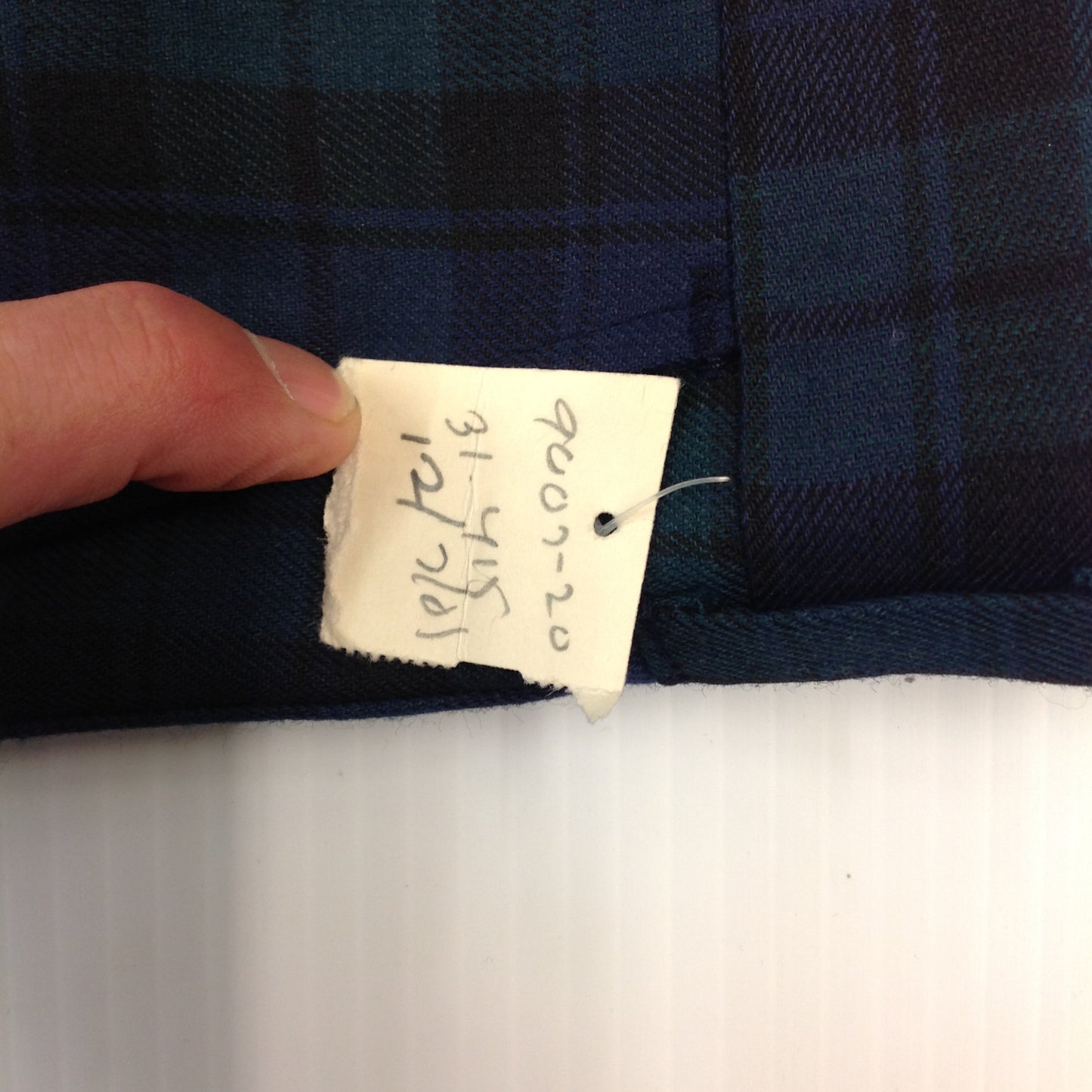 Vintage 2001 New with Tags Jacobson's of Detroit Plaid Tartan Golf Pants 42 x 32