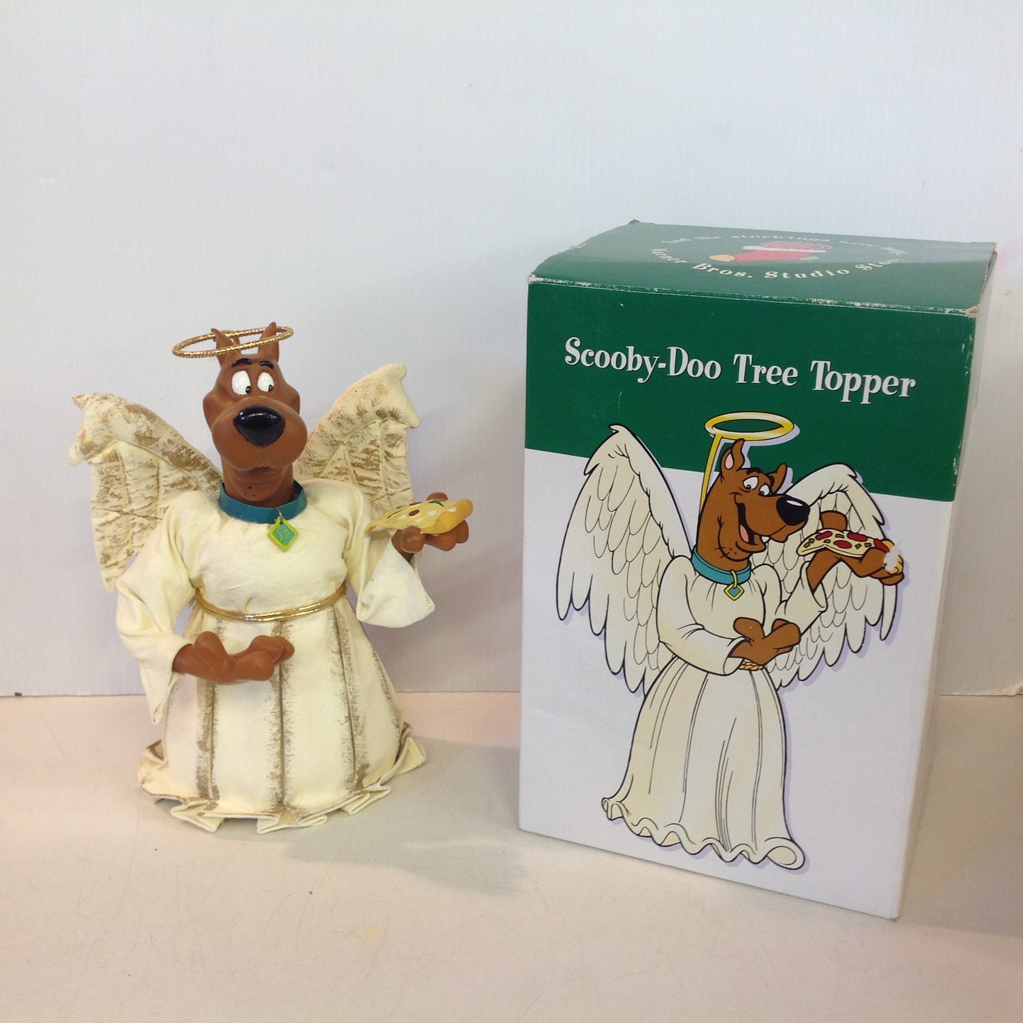 Vintage 1997 Cartoon Network Warner Bros Scooby-Doo Tree Topper with Box