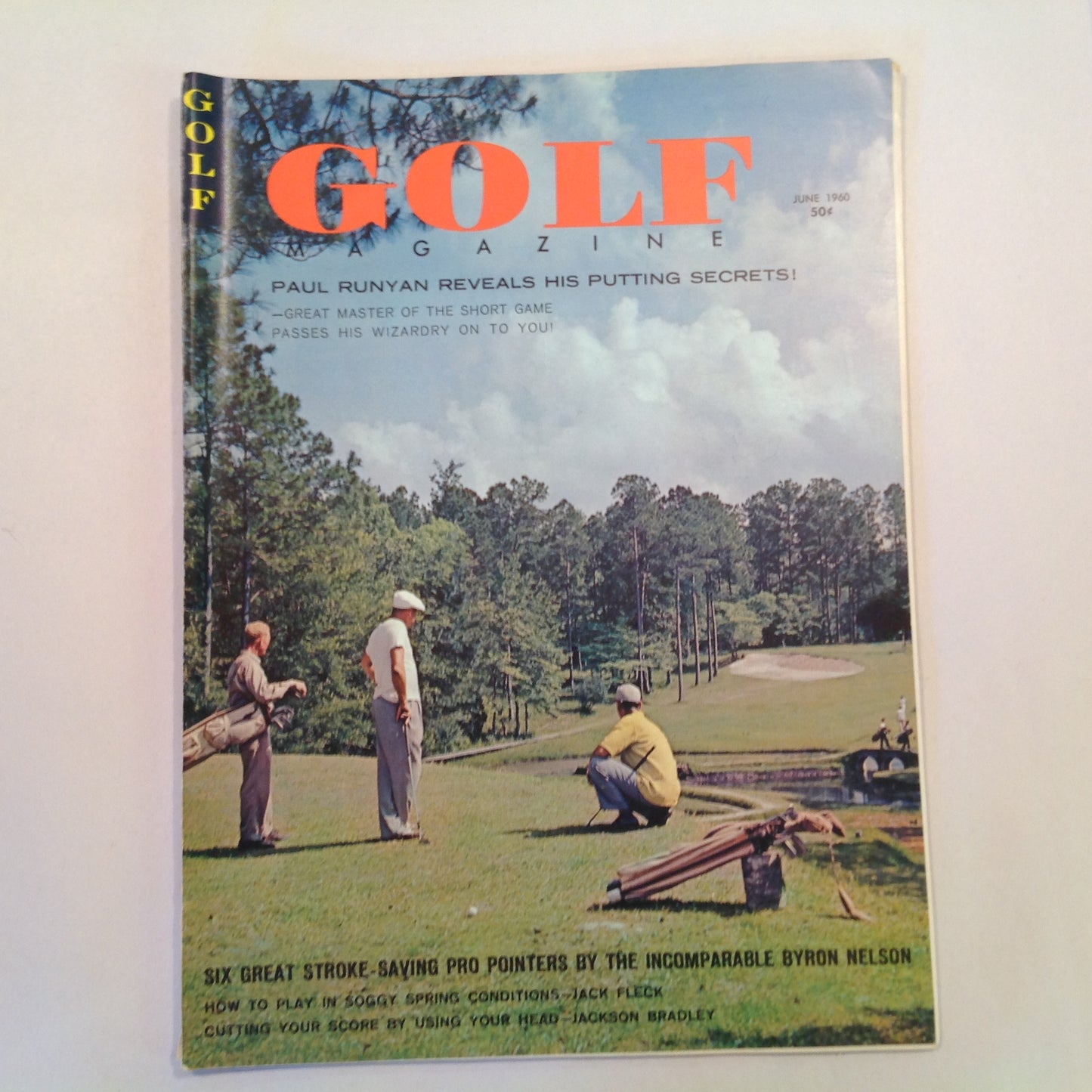 Vintage June 1960 GOLF Magazine Paul Runyan Putting Secrets