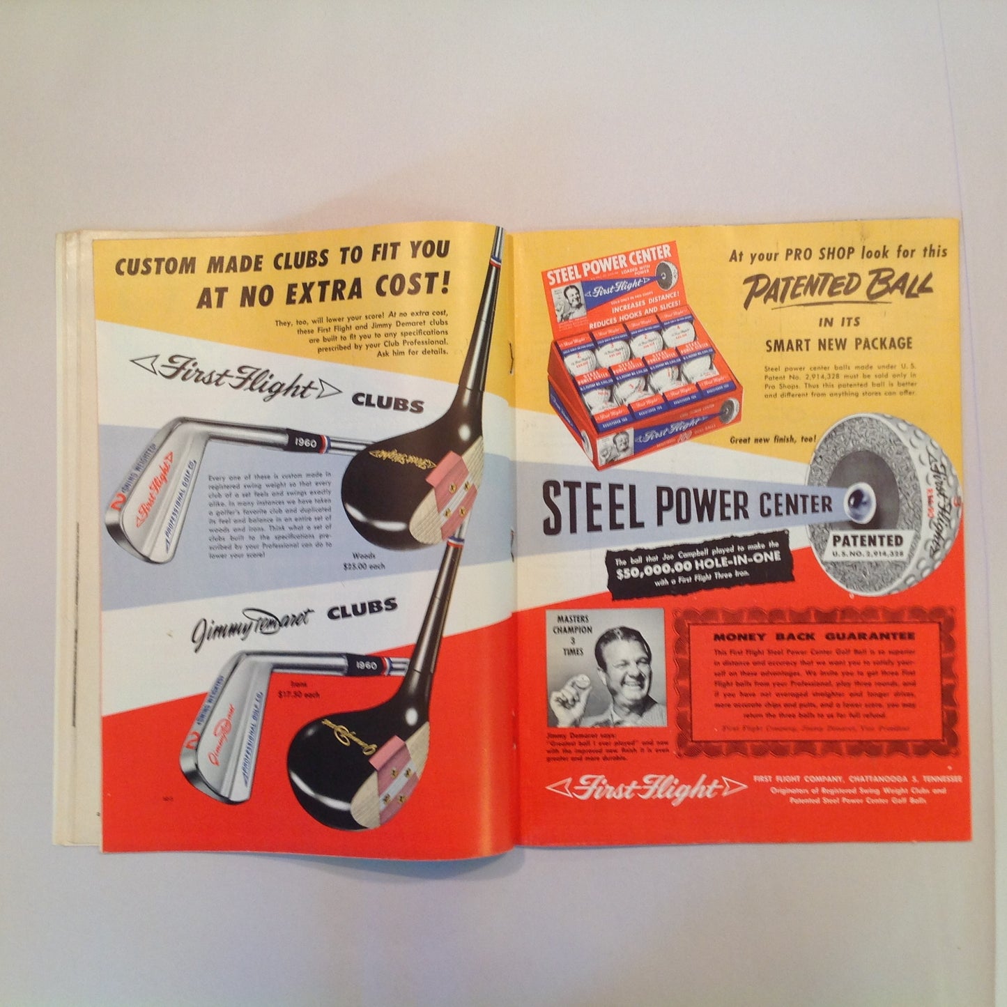 Vintage June 1960 GOLF Magazine Paul Runyan Putting Secrets