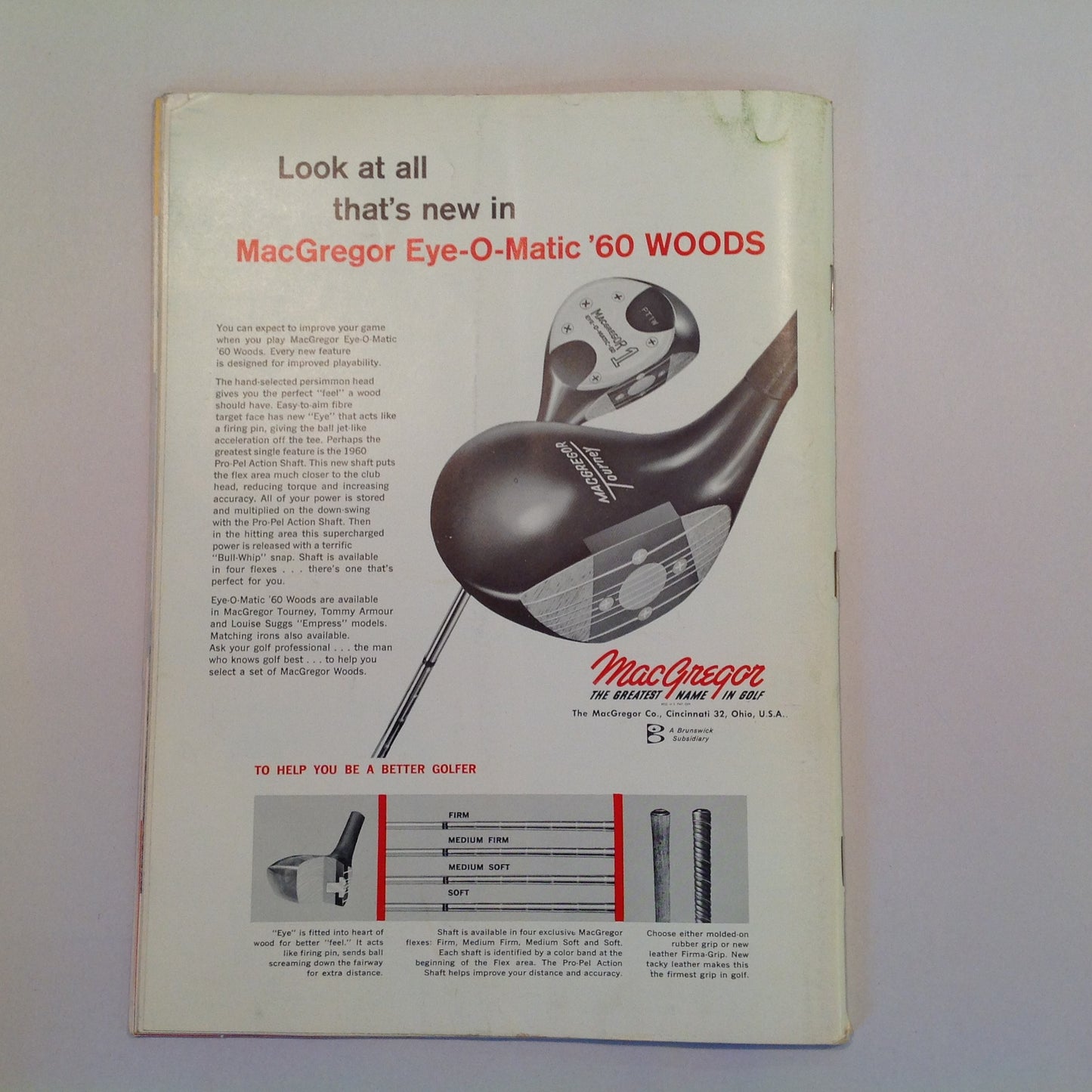 Vintage June 1960 GOLF Magazine Paul Runyan Putting Secrets