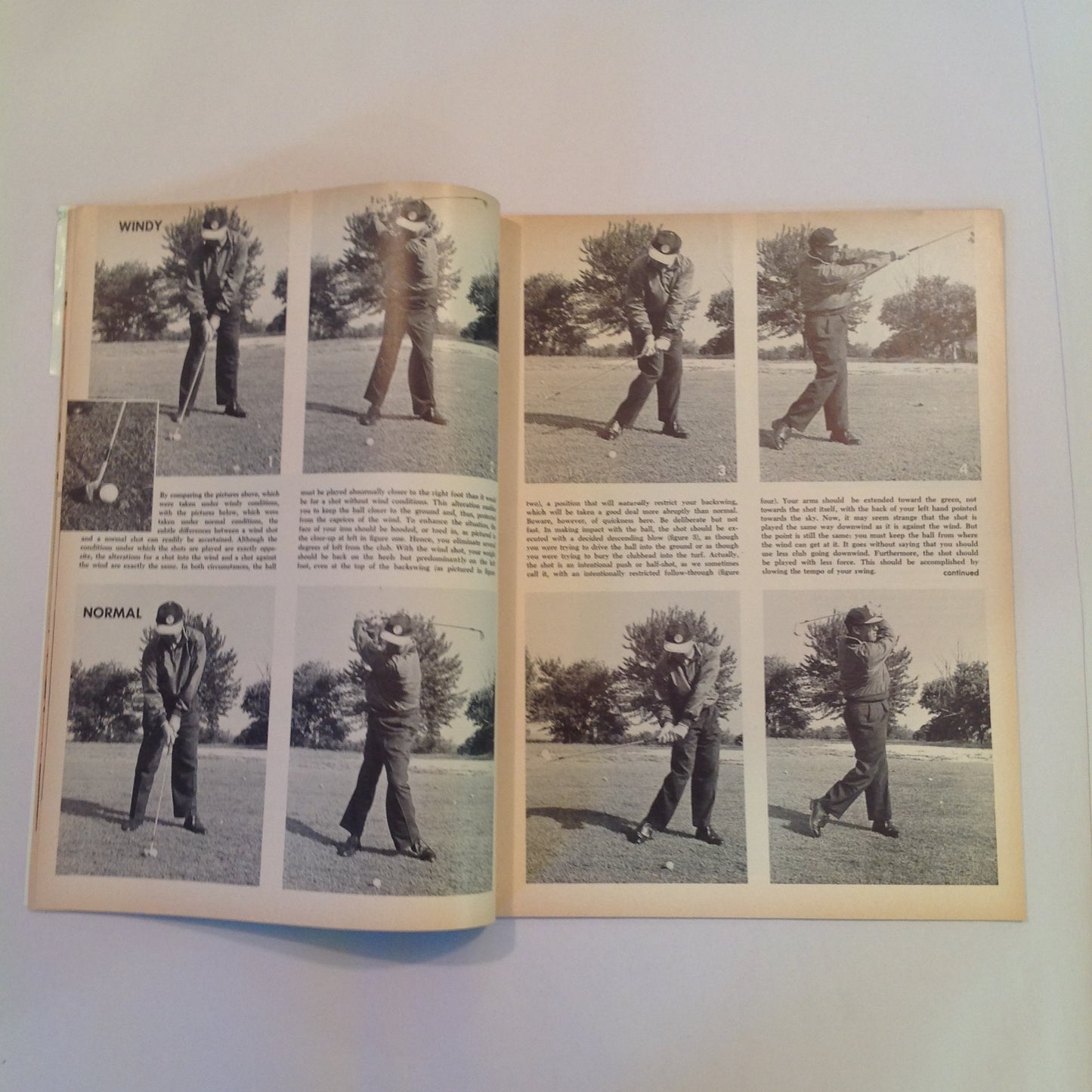 Vintage January 1960 GOLF Magazine Pro Pointers Snead Wall Finsterwald Herbert