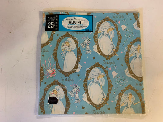 Vintage Wedding Color-Keyed Wrapping Paper Buzza Cardozo Bride