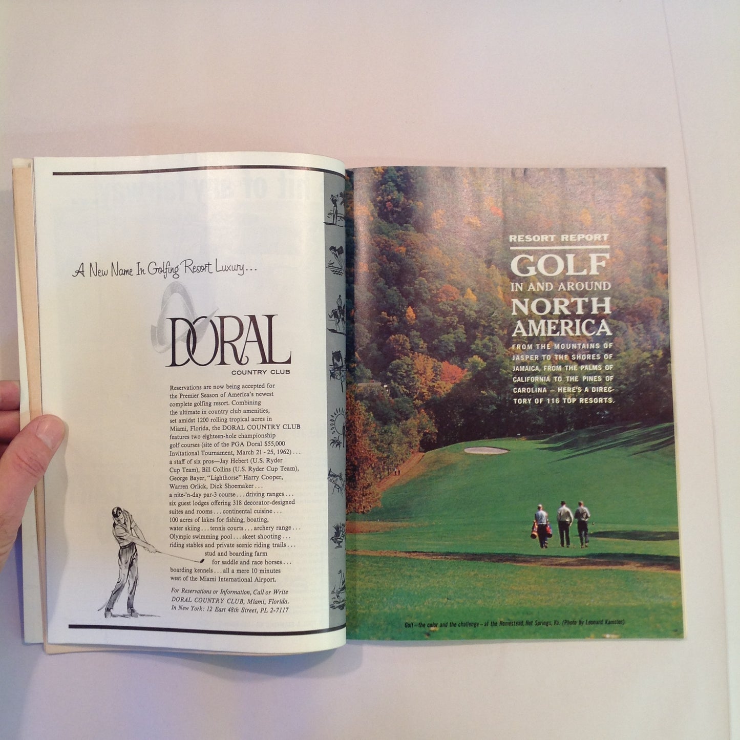 Vintage 1962 GOLF Magazine Annual Edition Vol 4 No 2 Instruction Vacation Player-Profile Fashion Tournaments Rare