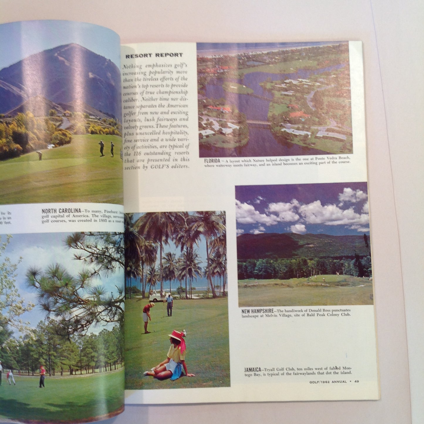 Vintage 1962 GOLF Magazine Annual Edition Vol 4 No 2 Instruction Vacation Player-Profile Fashion Tournaments Rare