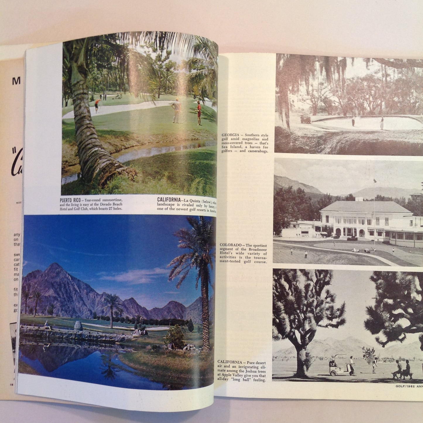 Vintage 1962 GOLF Magazine Annual Edition Vol 4 No 2 Instruction Vacation Player-Profile Fashion Tournaments Rare