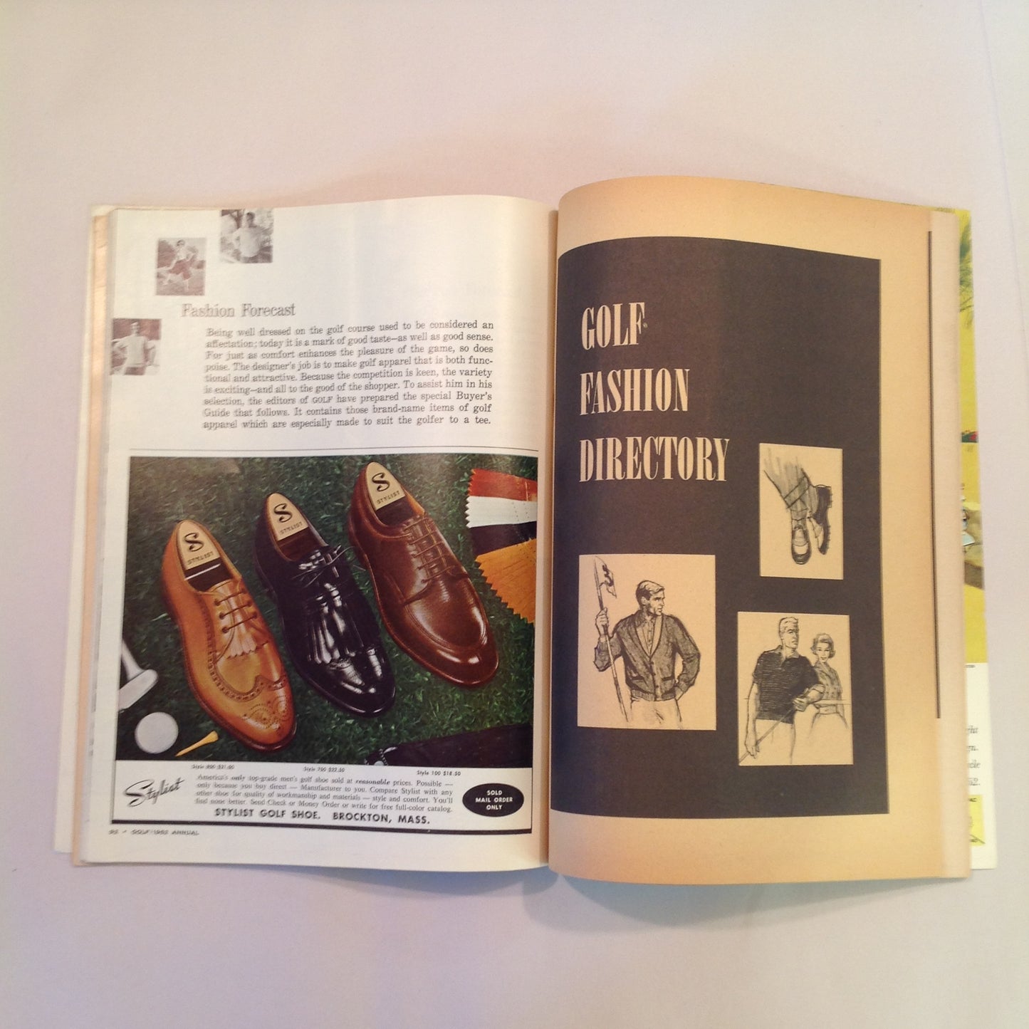 Vintage 1962 GOLF Magazine Annual Edition Vol 4 No 2 Instruction Vacation Player-Profile Fashion Tournaments Rare