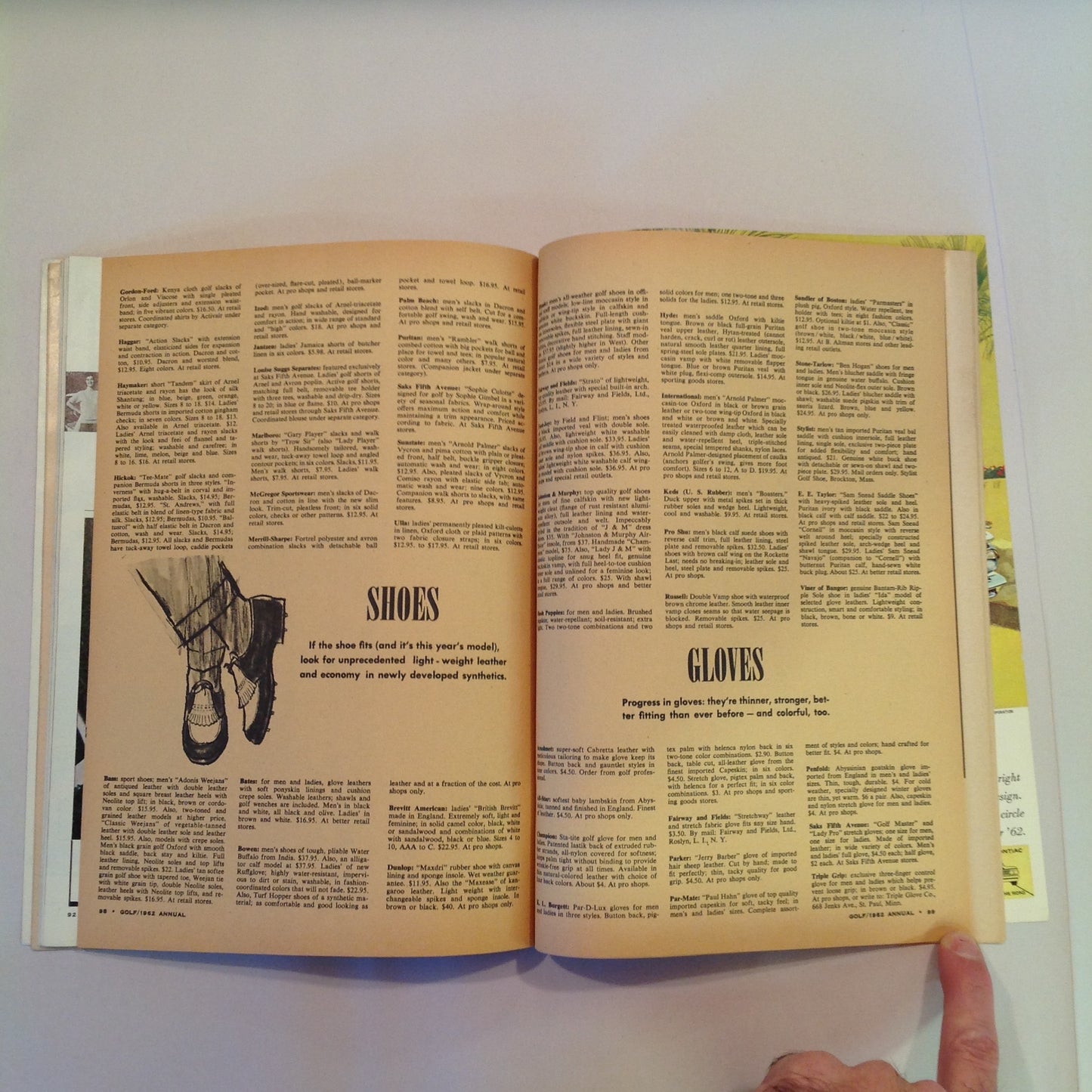 Vintage 1962 GOLF Magazine Annual Edition Vol 4 No 2 Instruction Vacation Player-Profile Fashion Tournaments Rare