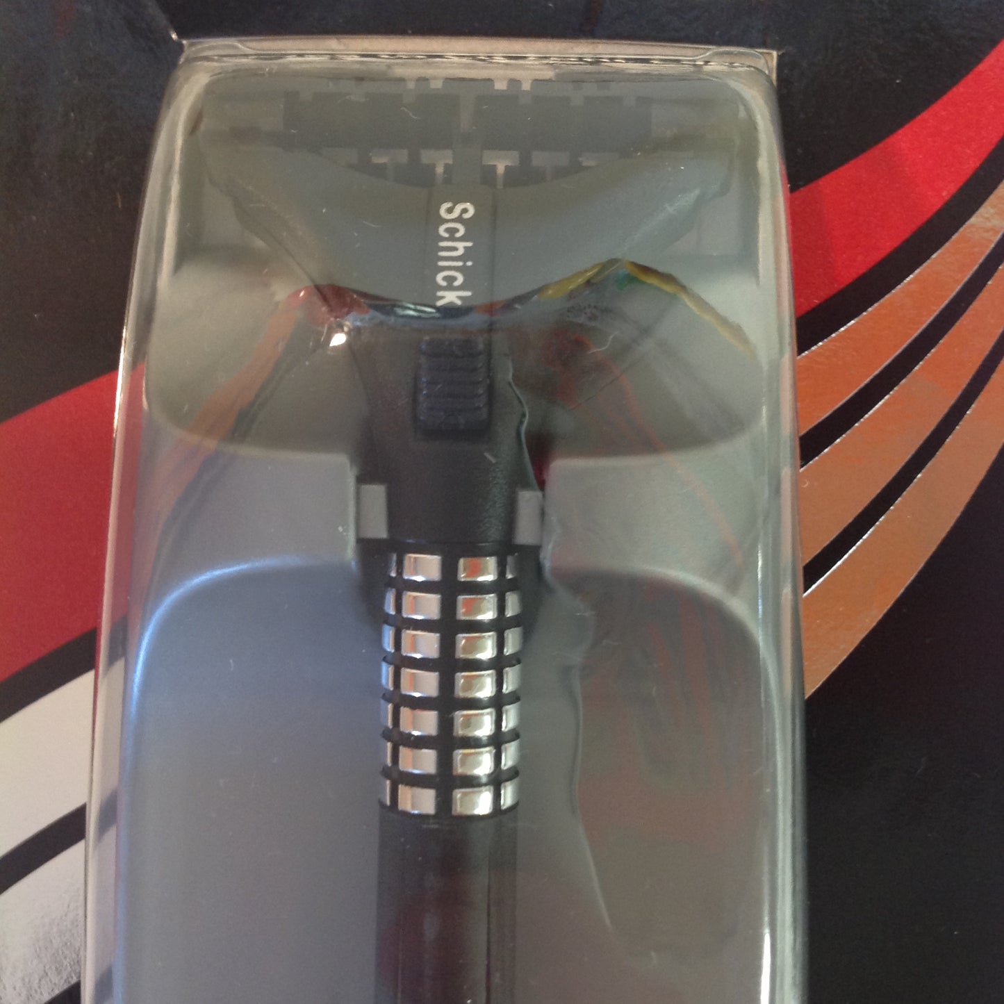 Vintage 1995 NOS Schick Tracer Razor System Black Men's 2 Refill Blades Unused