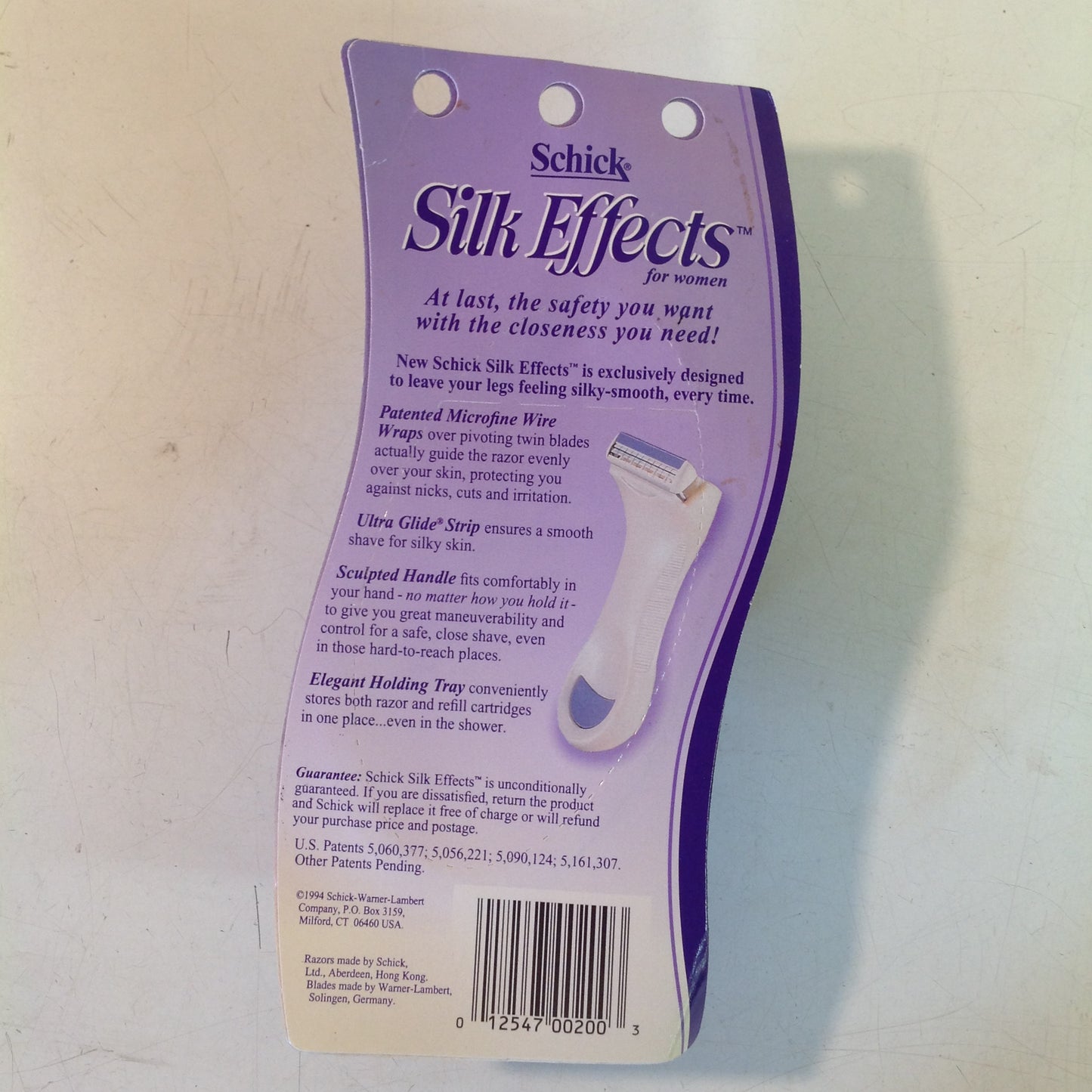 Vintage 1994 NOS SCHICK Silk Effects Razor System Women's 3 Cartridges Microfine
