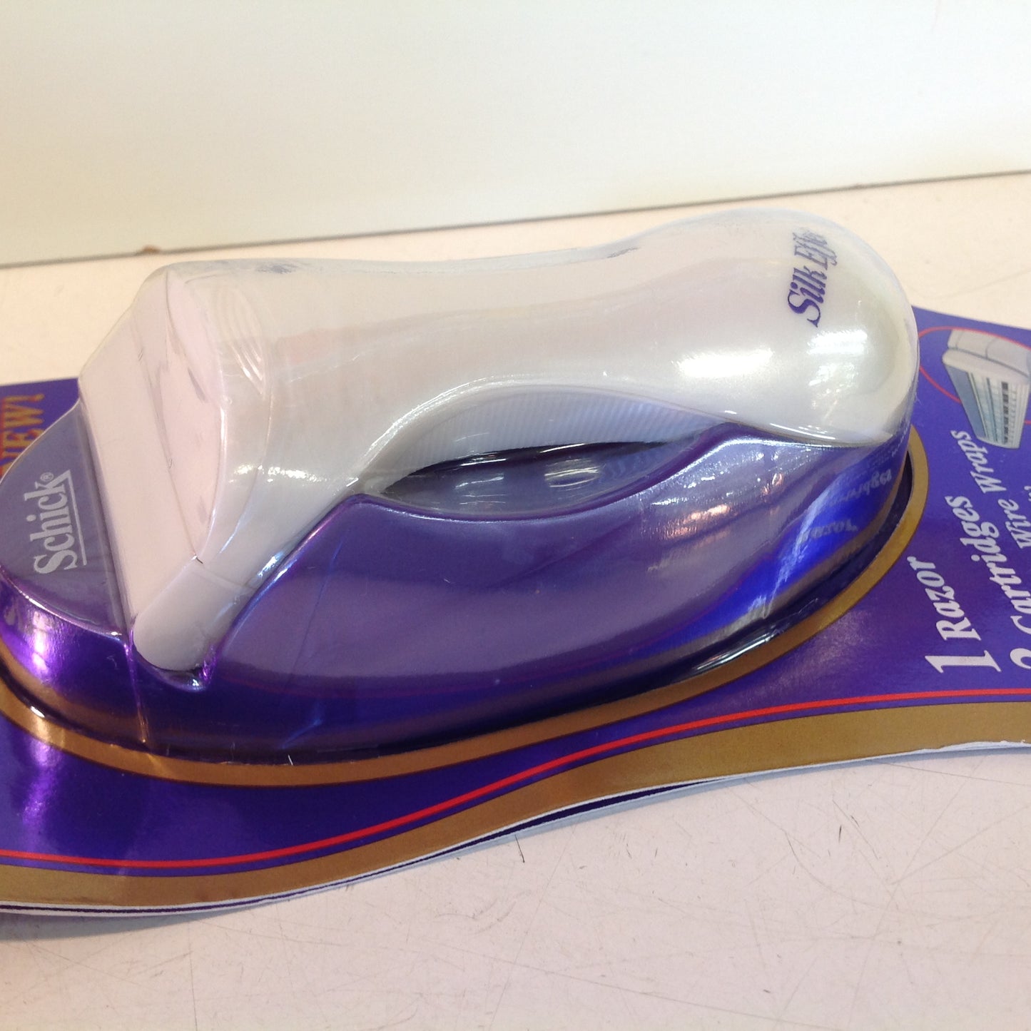 Vintage 1994 NOS SCHICK Silk Effects Razor System Women's 3 Cartridges Microfine