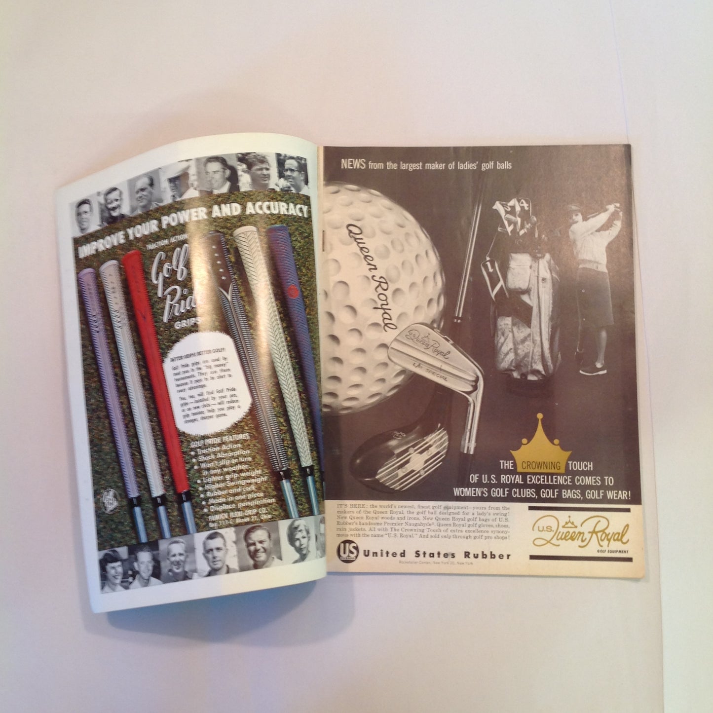 Vintage April 1962 GOLF Magazine The Masters: Anatomy of a Classic TV Following Art Wall