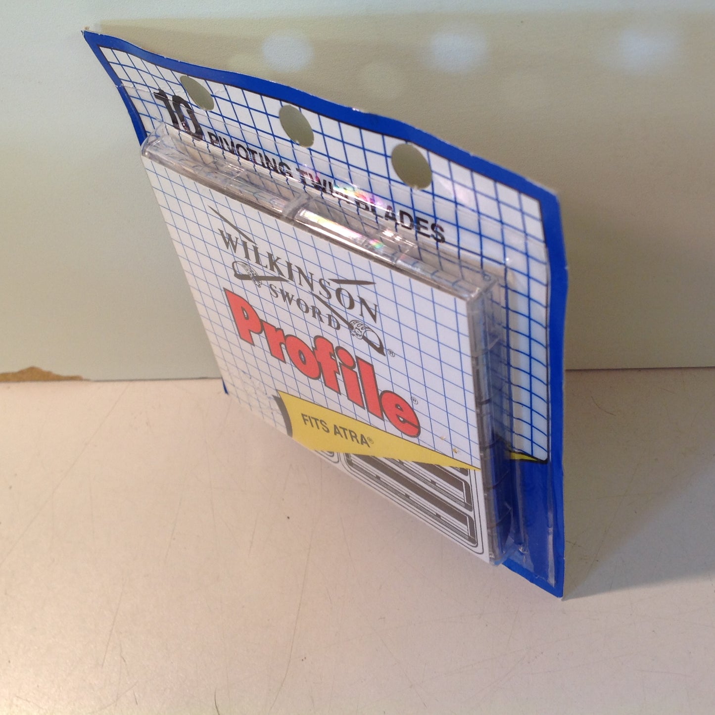 Vintage 1980's NOS Wilkinson Sword PROFILE 10 Pivoting Twin Blades Pack Unopened