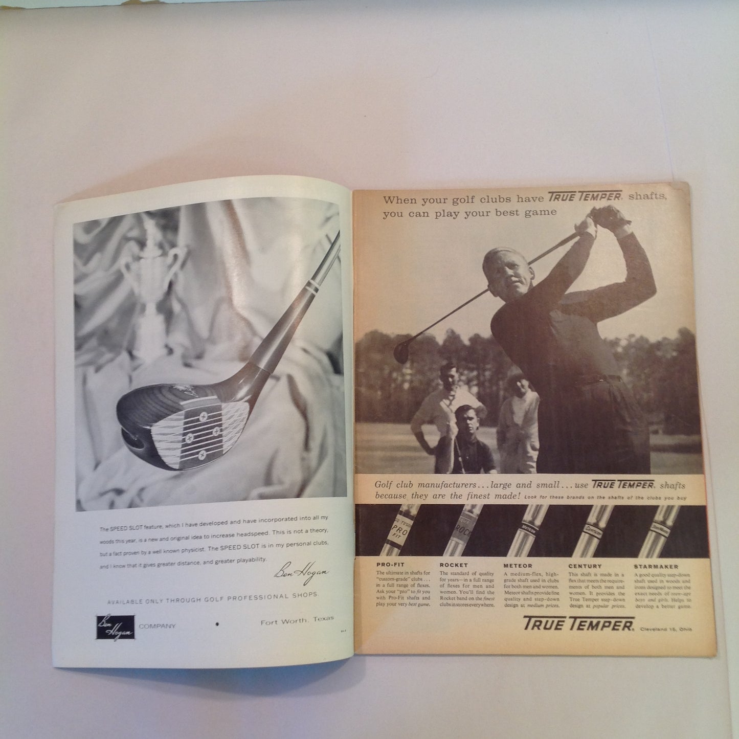 Vintage July 1959 GOLF Magazine Mysterious Montague The Slice: Cause and Cure