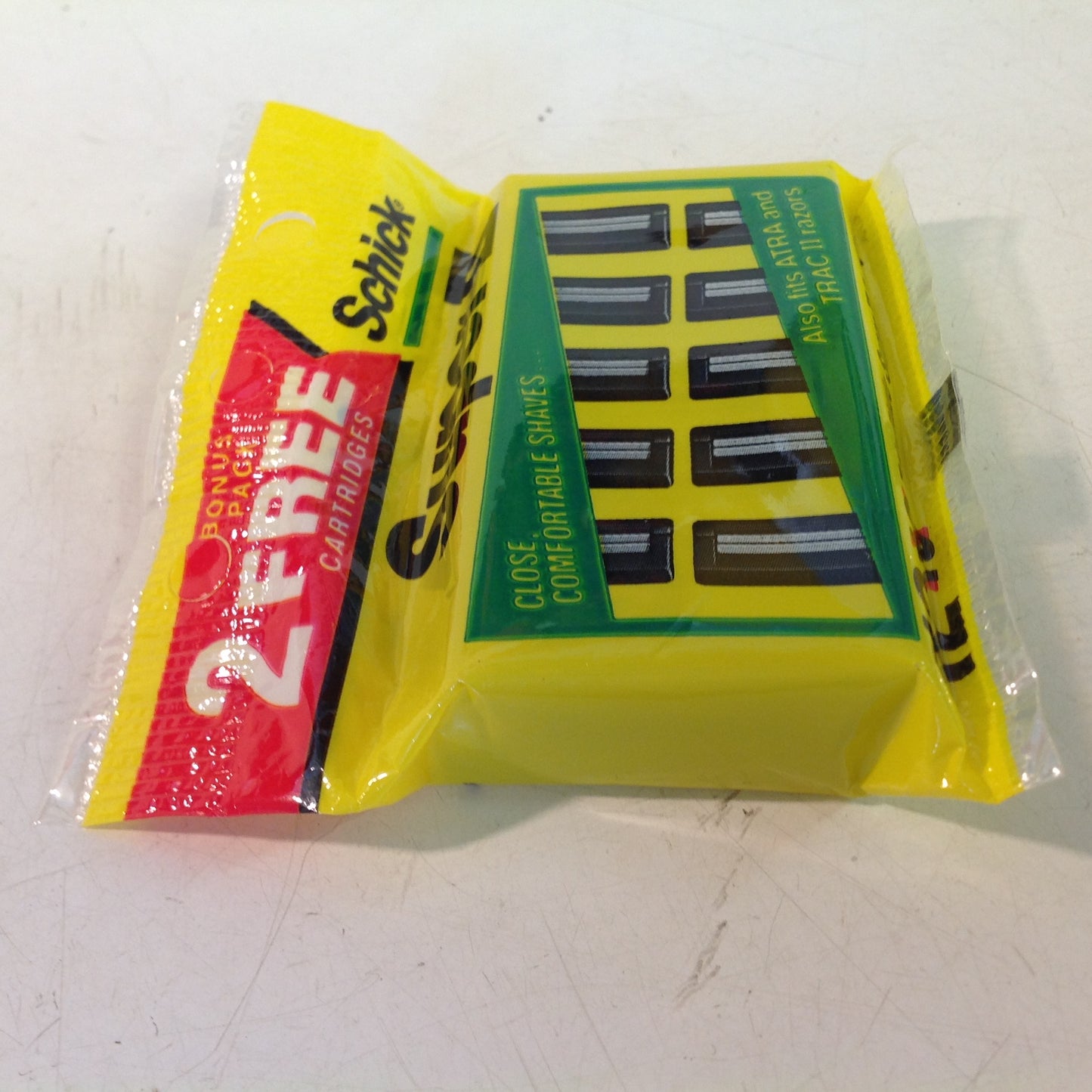 Vintage 1990's NOS SCHICK Super II 12 Twin Blade Cartridges Pack Unused Unopened