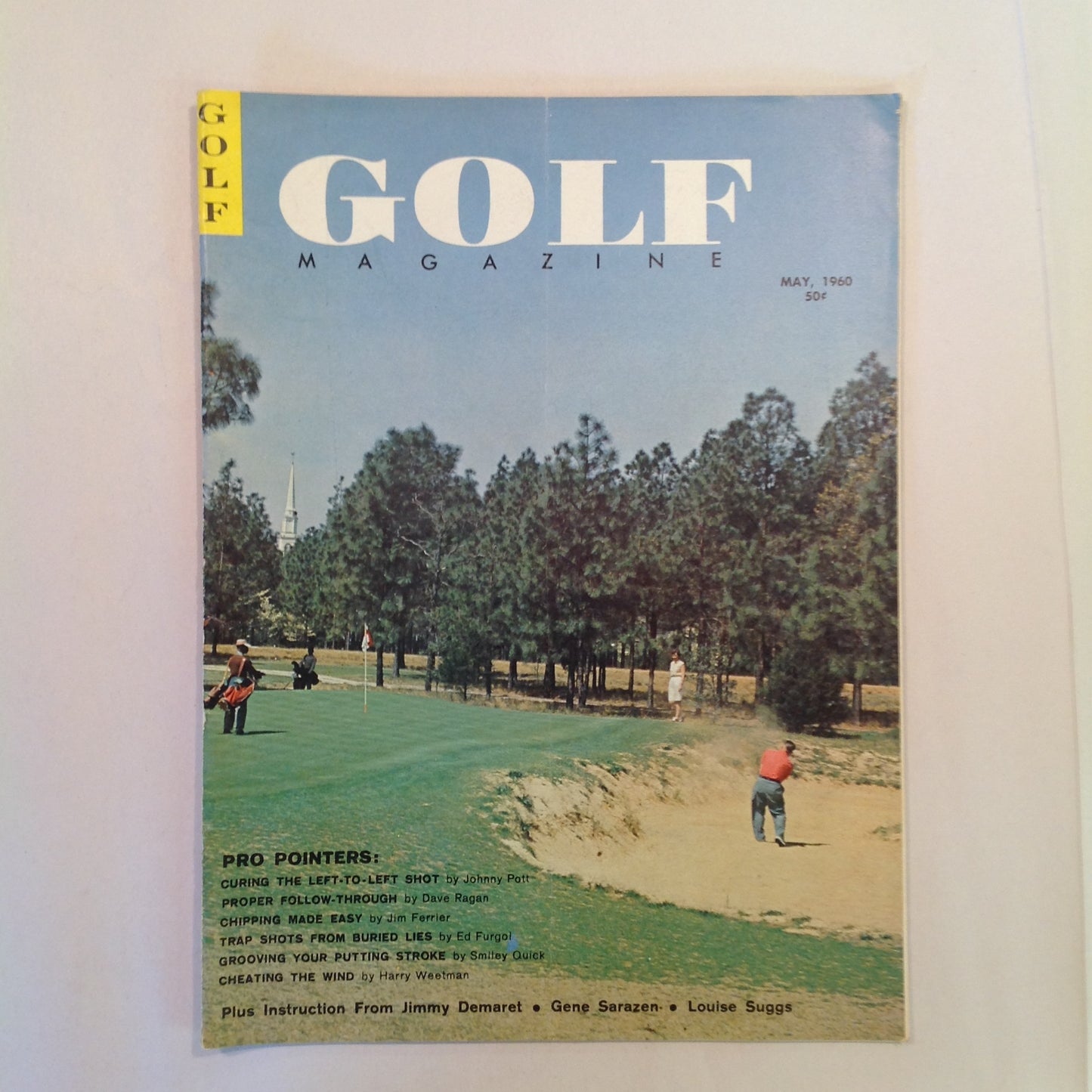 Vintage May 1960 GOLF Magazine Jimmy Demaret Gene Sarazen Louise Suggs