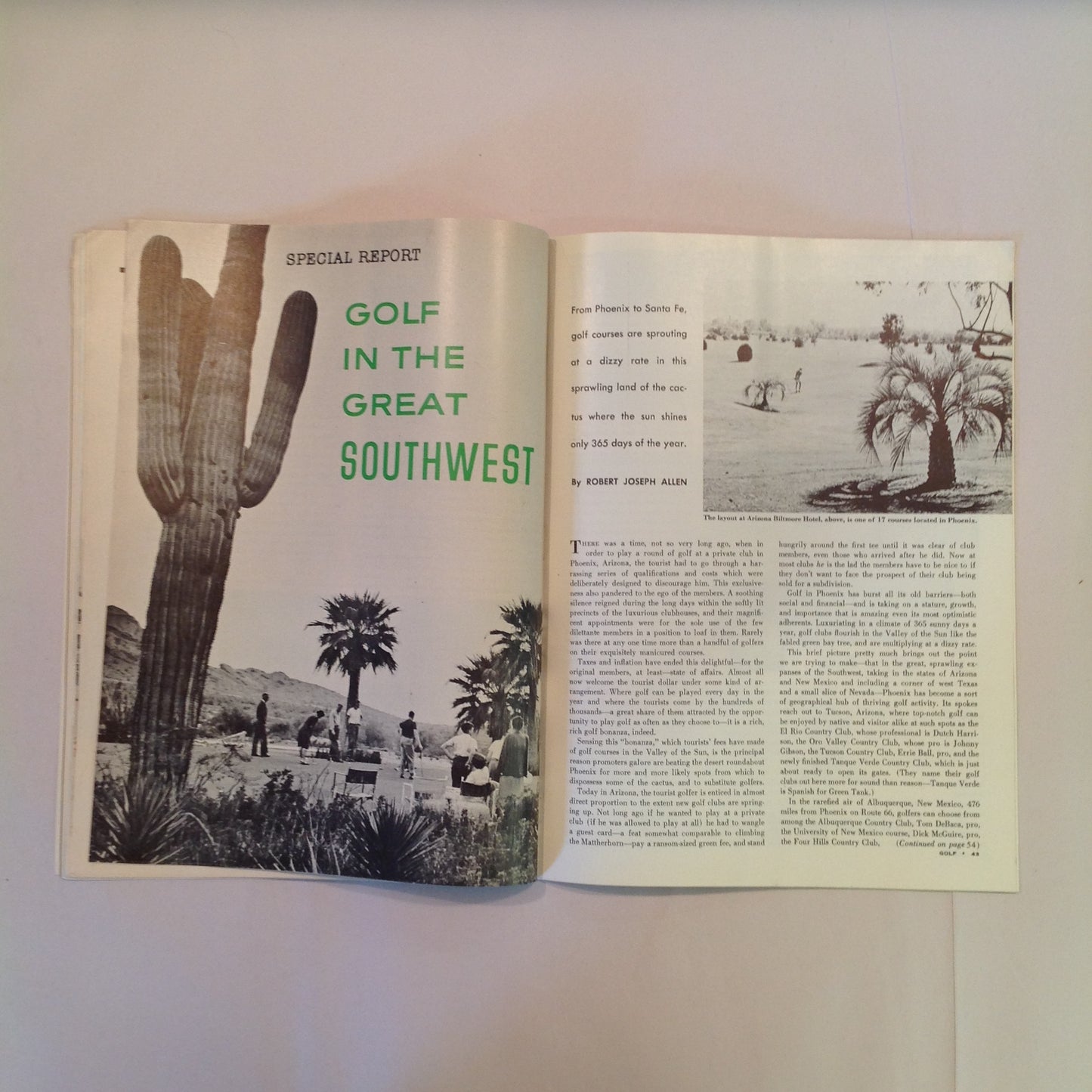 Vintage May 1960 GOLF Magazine Jimmy Demaret Gene Sarazen Louise Suggs