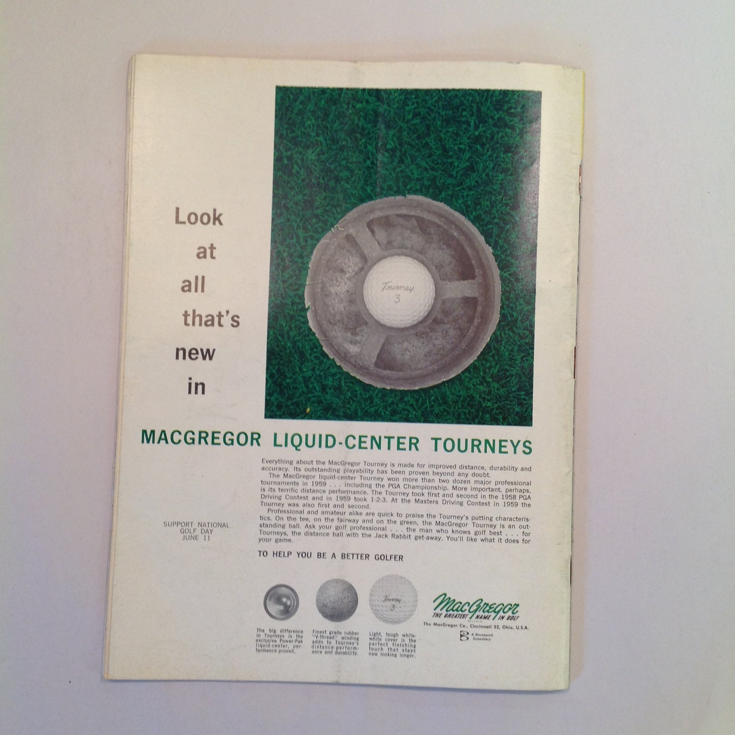 Vintage May 1960 GOLF Magazine Jimmy Demaret Gene Sarazen Louise Suggs