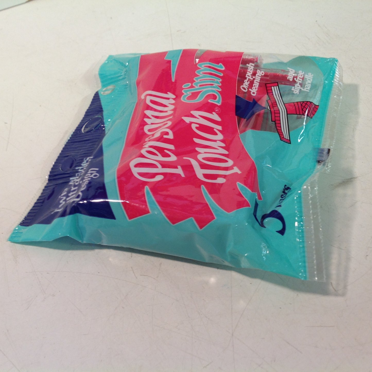 Vintage 1992 NOS SCHICK Personal Touch Slim Pack 5 Pink Twin Blade Razors Unused