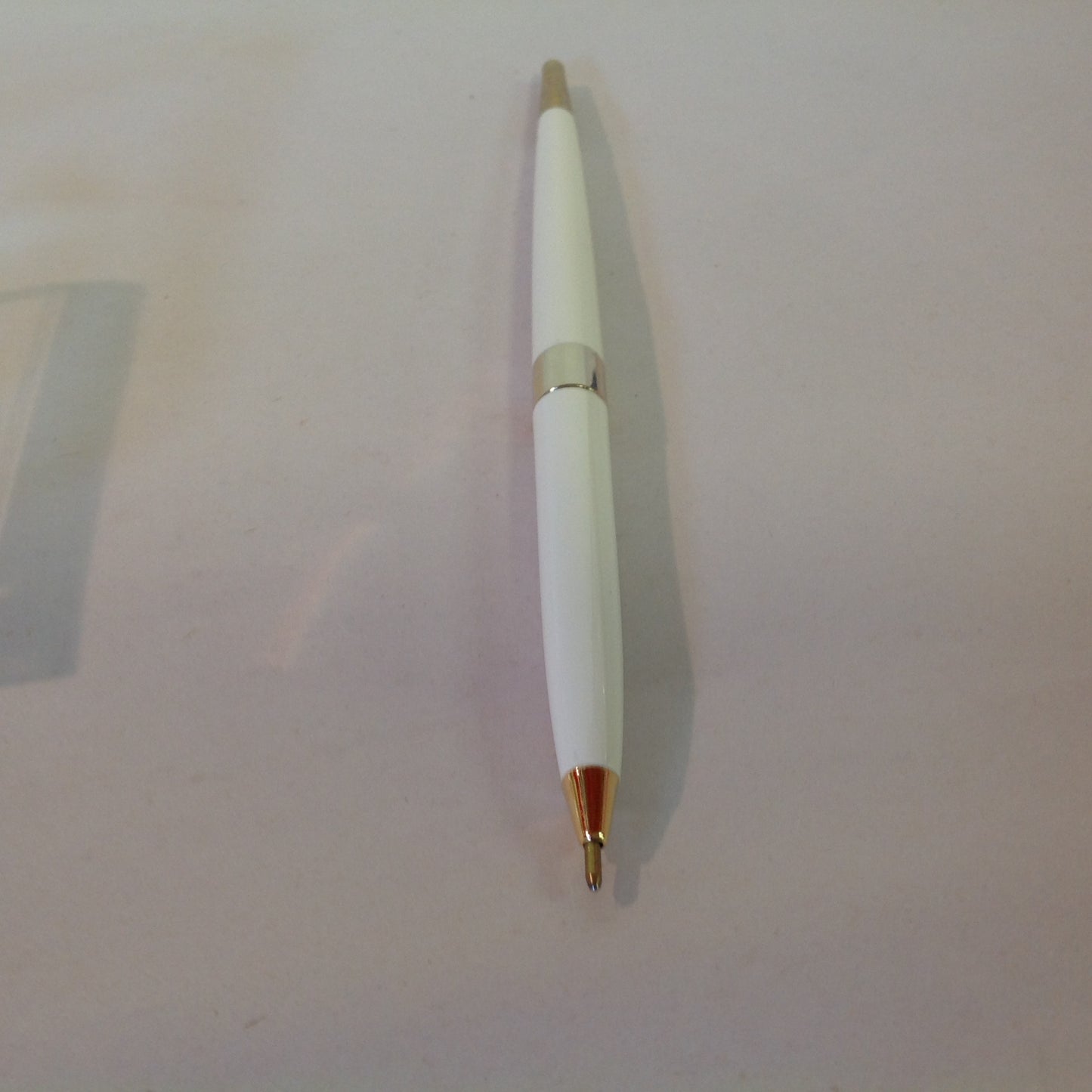 Vintage Hortense B Hewitt Co Elegant Accessories Guest Pen Set Gold Tone Horseshoe Lucky Pen Wedding Base