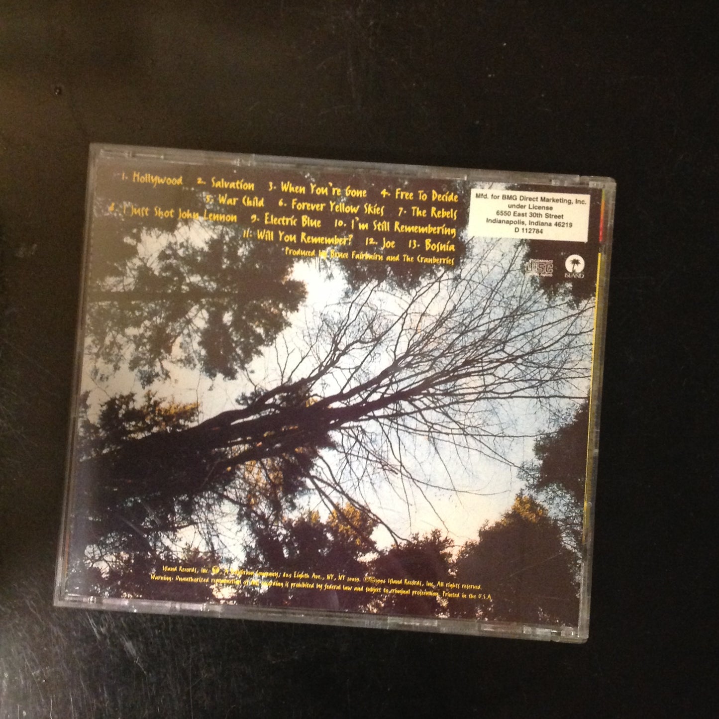 BARGAIN CD The Cranberries To The Faithful Departed 314-524-234-2 Island