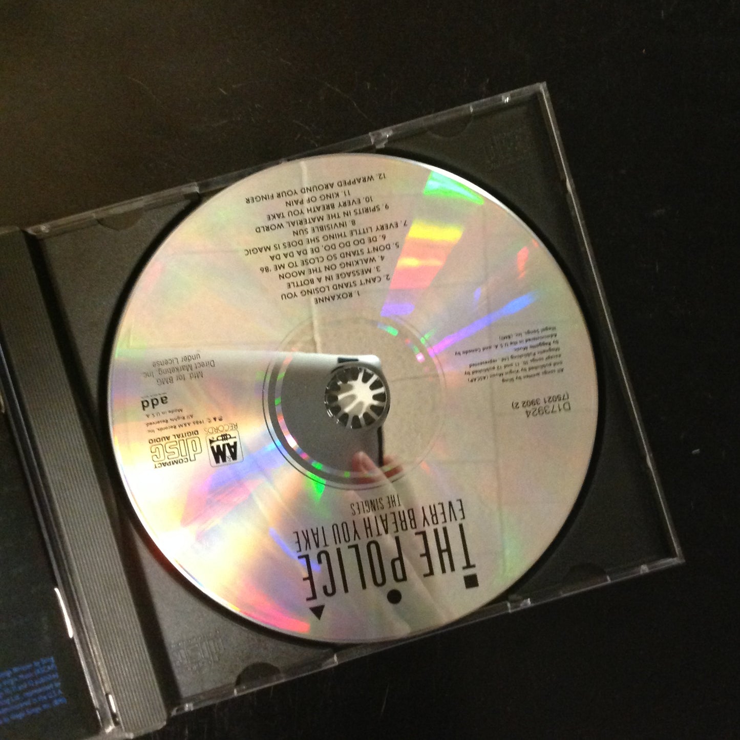 BARGAIN CD The Police Every Breath You Take The Singles Sting CD3902/DX824