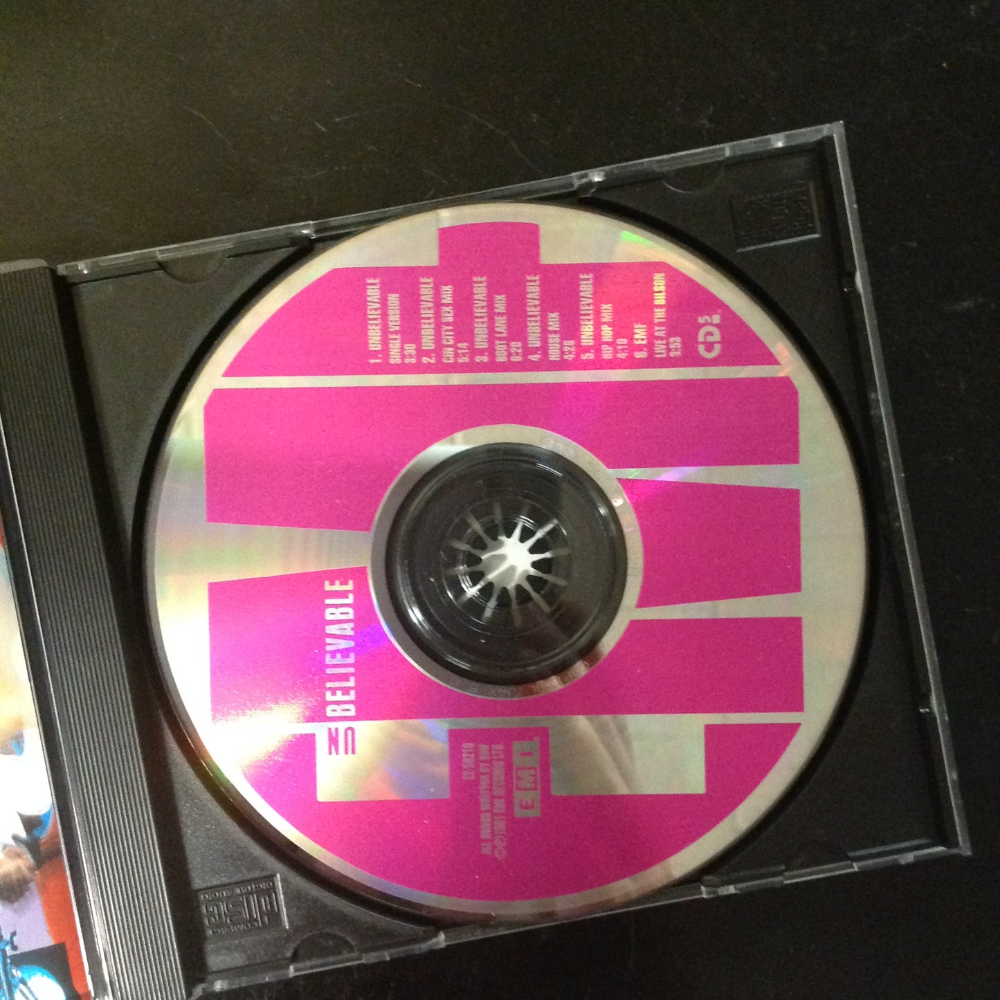 BARGAIN CD EMF Unbelievable E2-56210 EMI