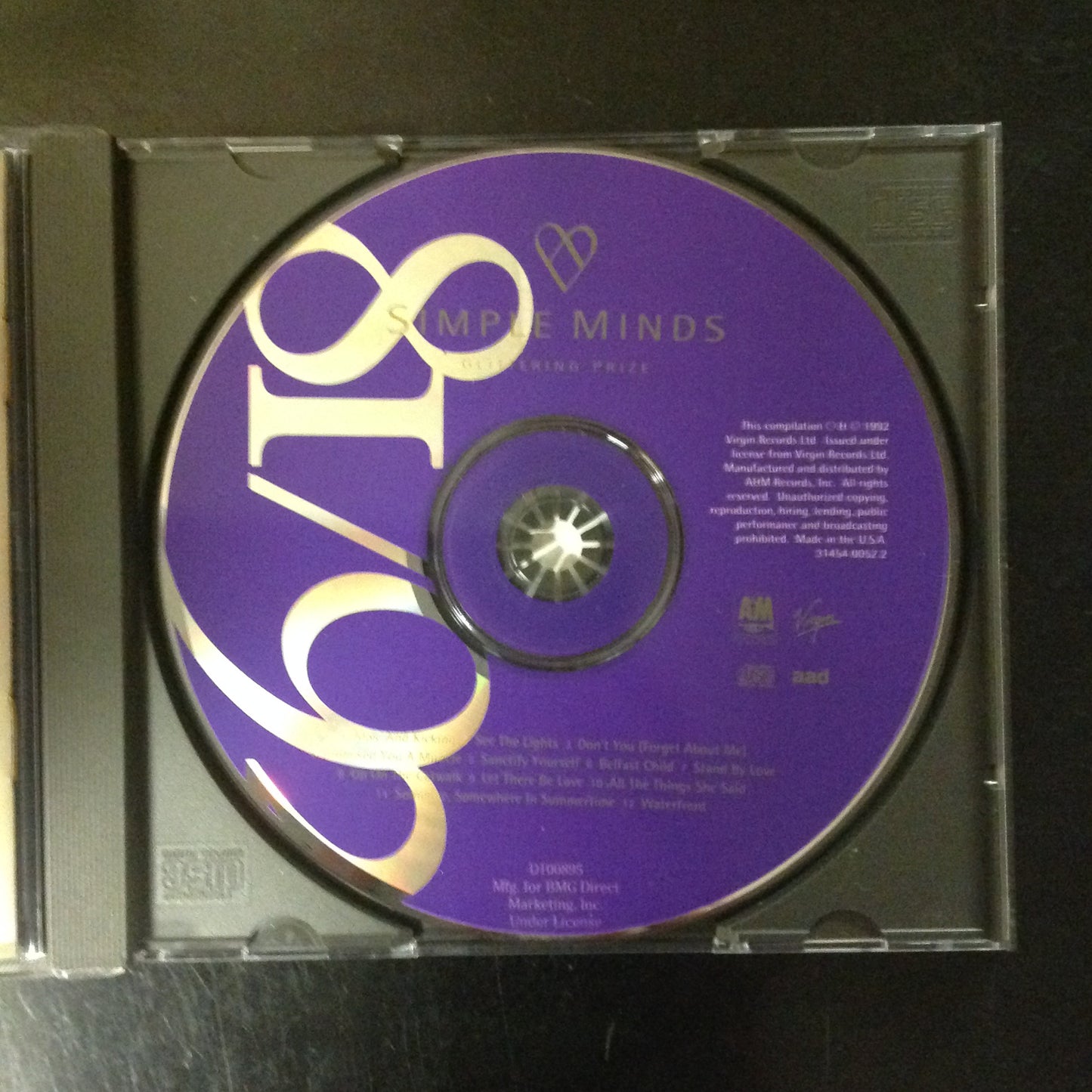 BARGAIN CD Simple Minds Glittering Prize 3145400522 D100895