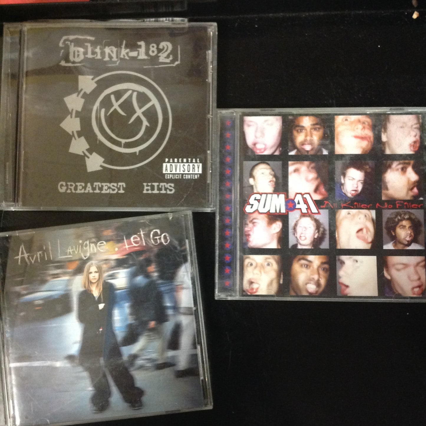3 Disc SET BARGAIN CDs Blink-182 Avril Lavigne Sum 41