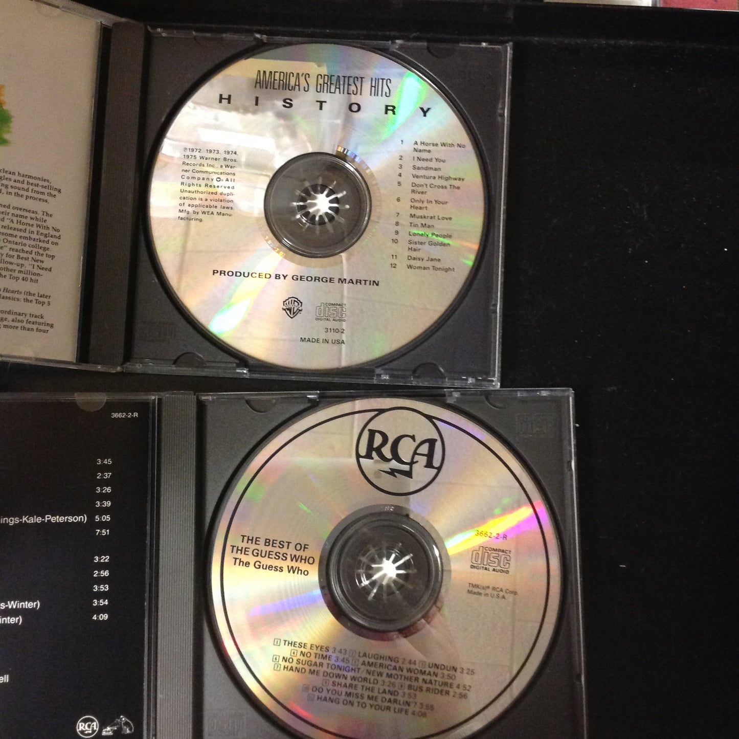 Bargain Set DUO CD's #118- "The Best of" The Guess Who
