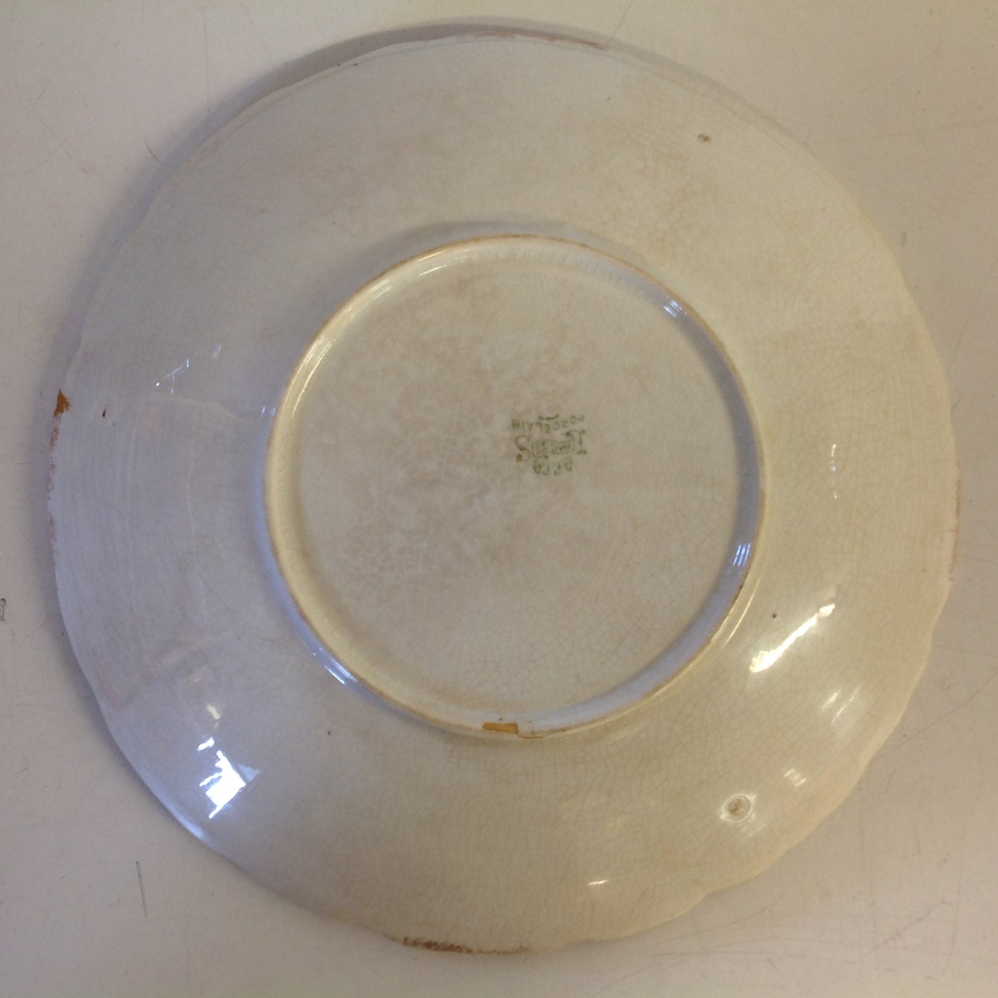 Vintage Spanish-American War Era Limoges Porcelain Collectors' Plate with USS Maine