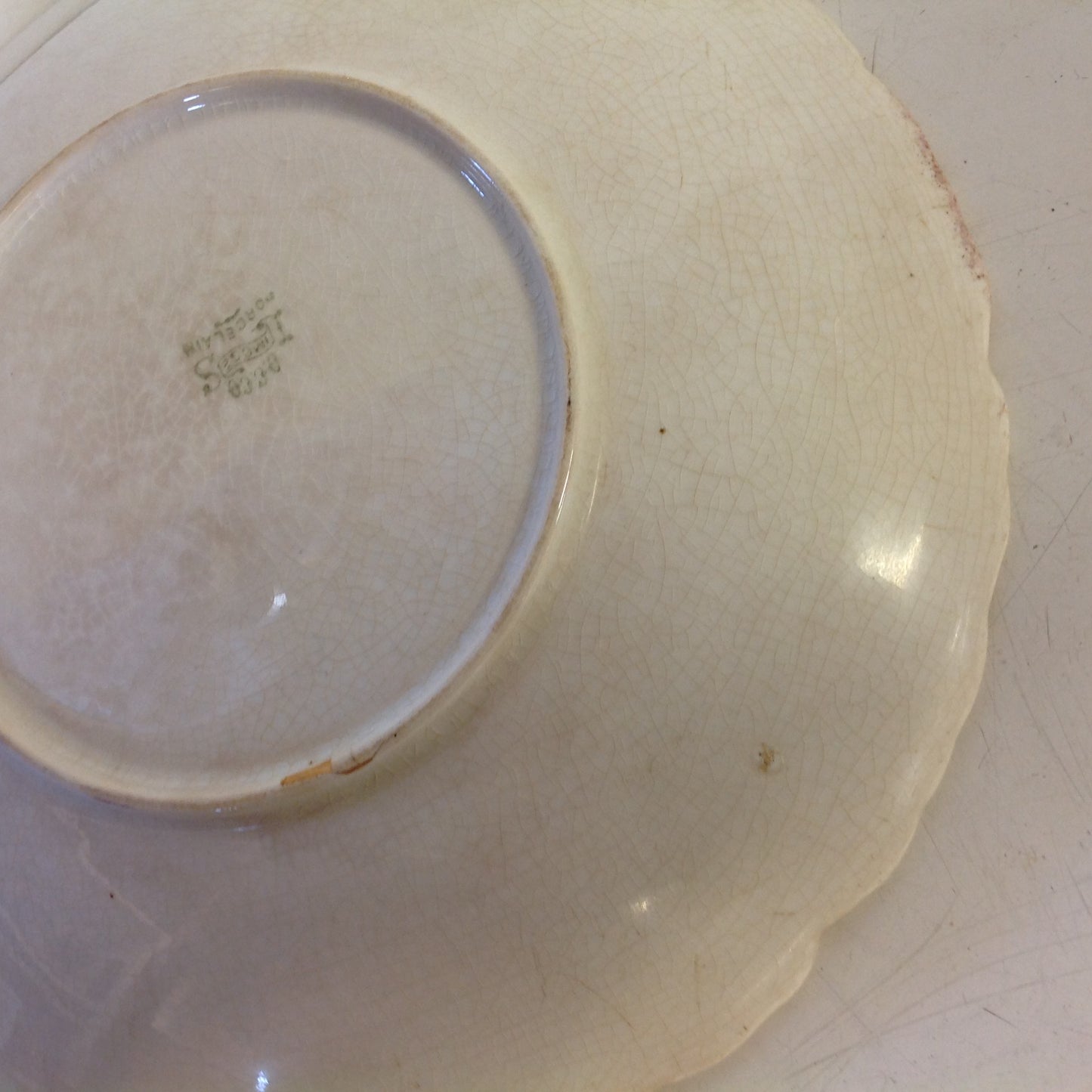 Vintage Spanish-American War Era Limoges Porcelain Collectors' Plate with USS Maine