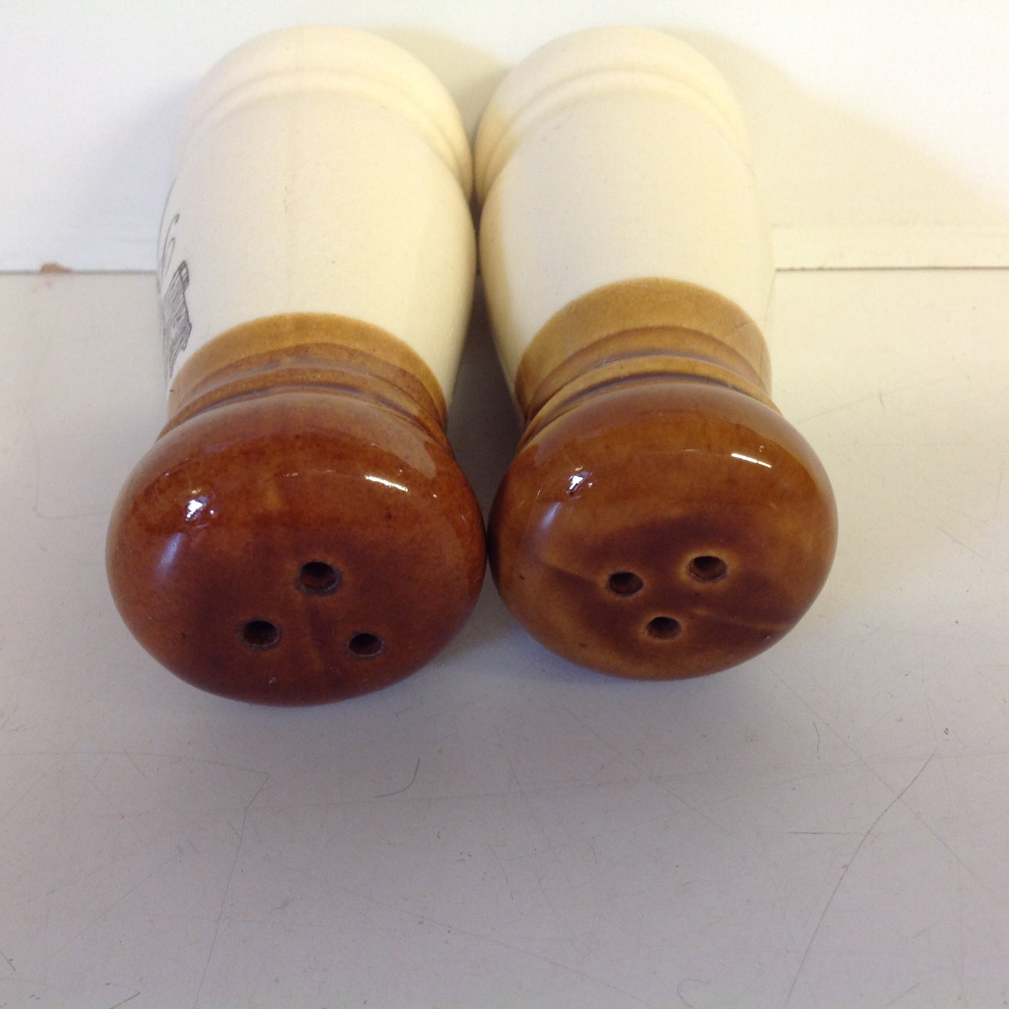 Vintage Souvenir Philadelphia Salt and Pepper Shaker Set with Liberty Bell Print