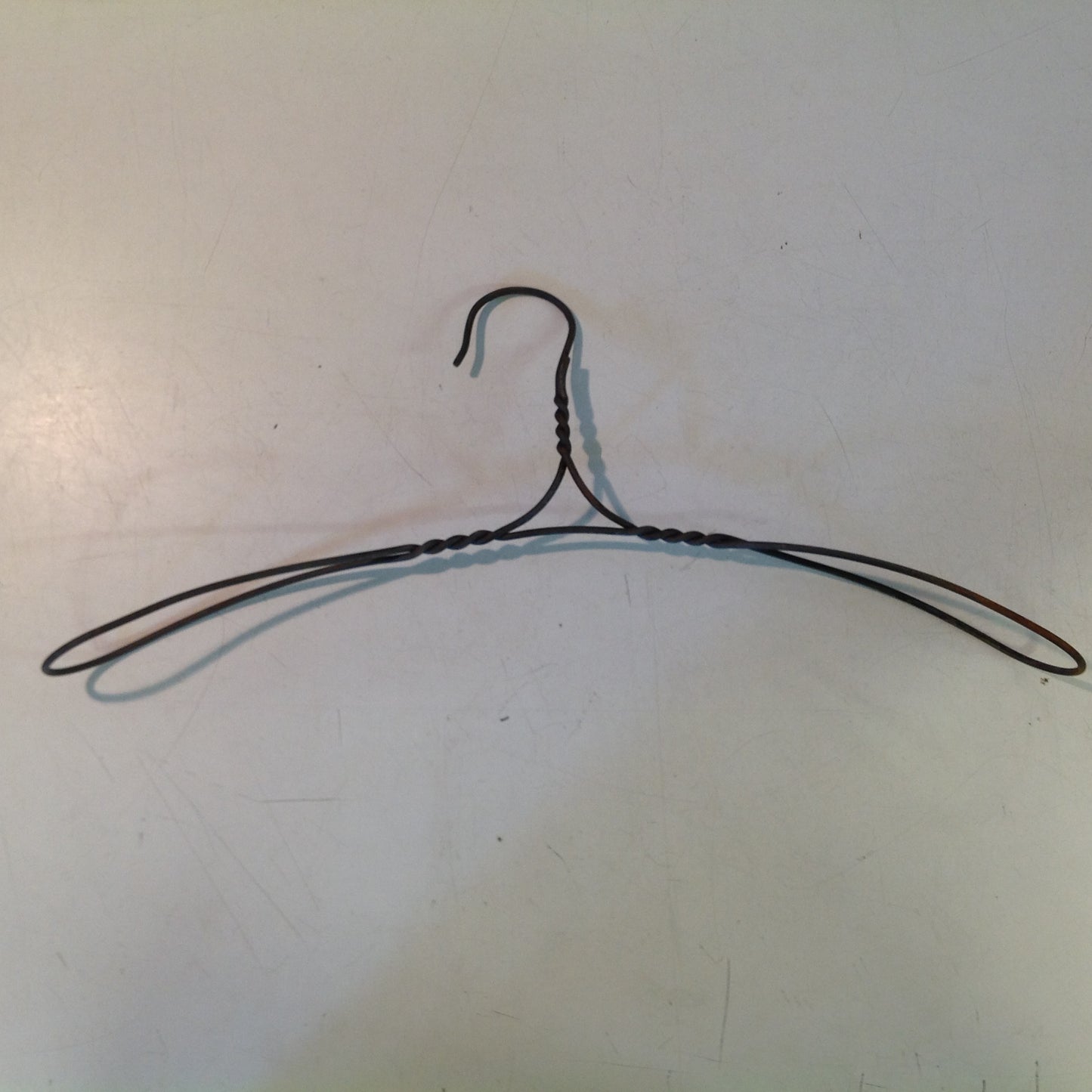 Antique 1900-20's Vintage Twist Wire Clothes Hanger