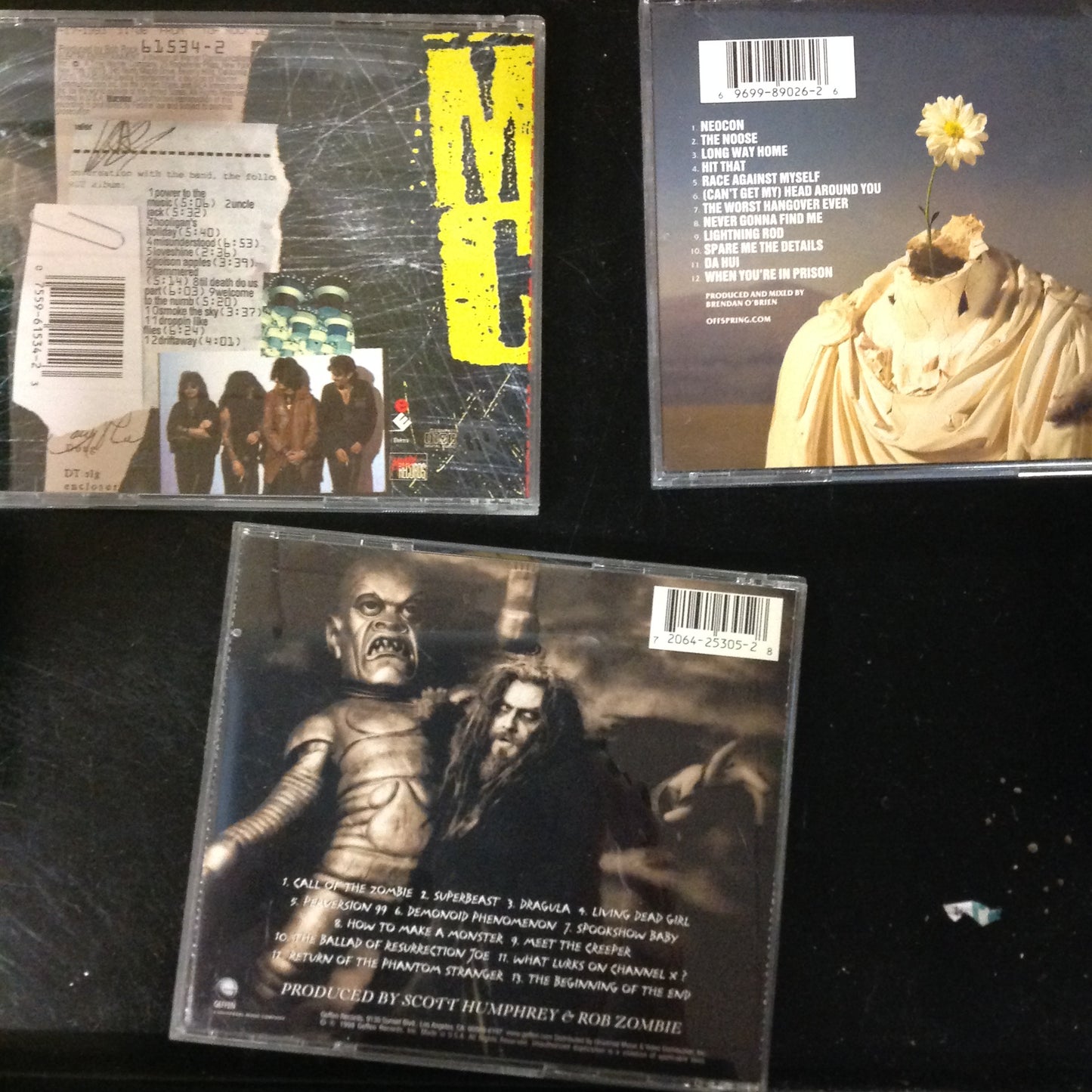 Bargain Set Bundle #96 - Offspring / Motley Crue / Rob Zombie