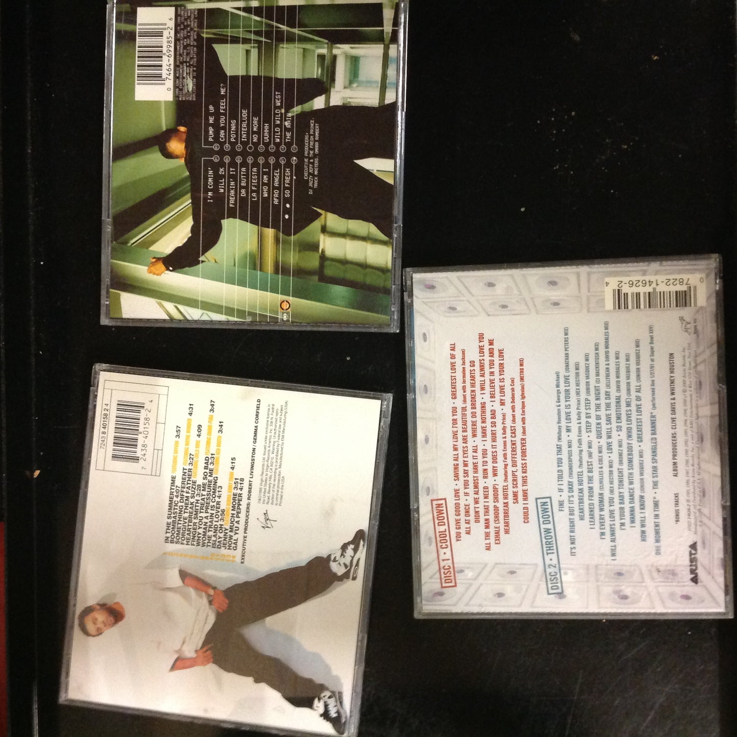 Bargain Set Bundle #104 - Whitney Houston / Shaggy / Will Smith