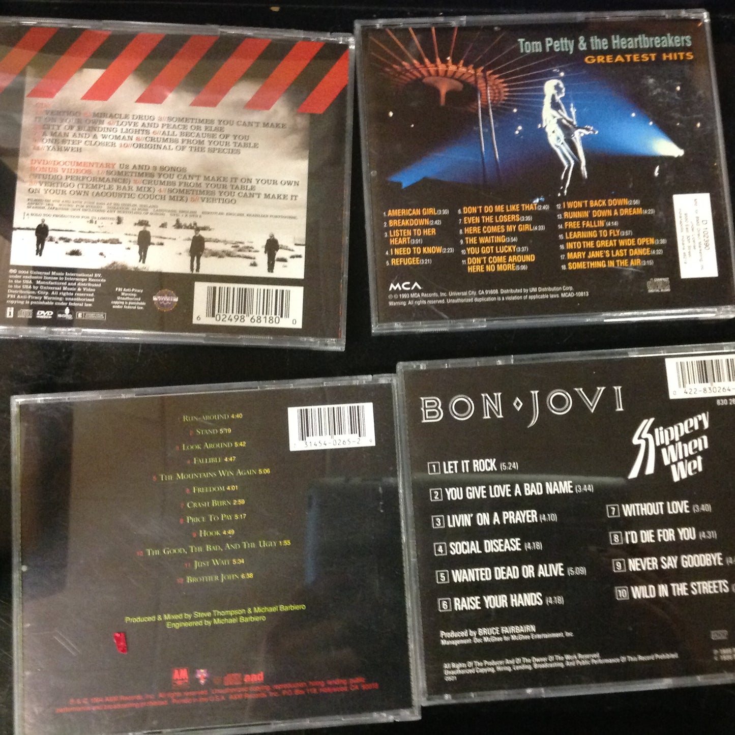 Bargain Set Bundle #101 - Blues Traveler / Bon Jovi / U2 / Tom Petty & Heartbreakers