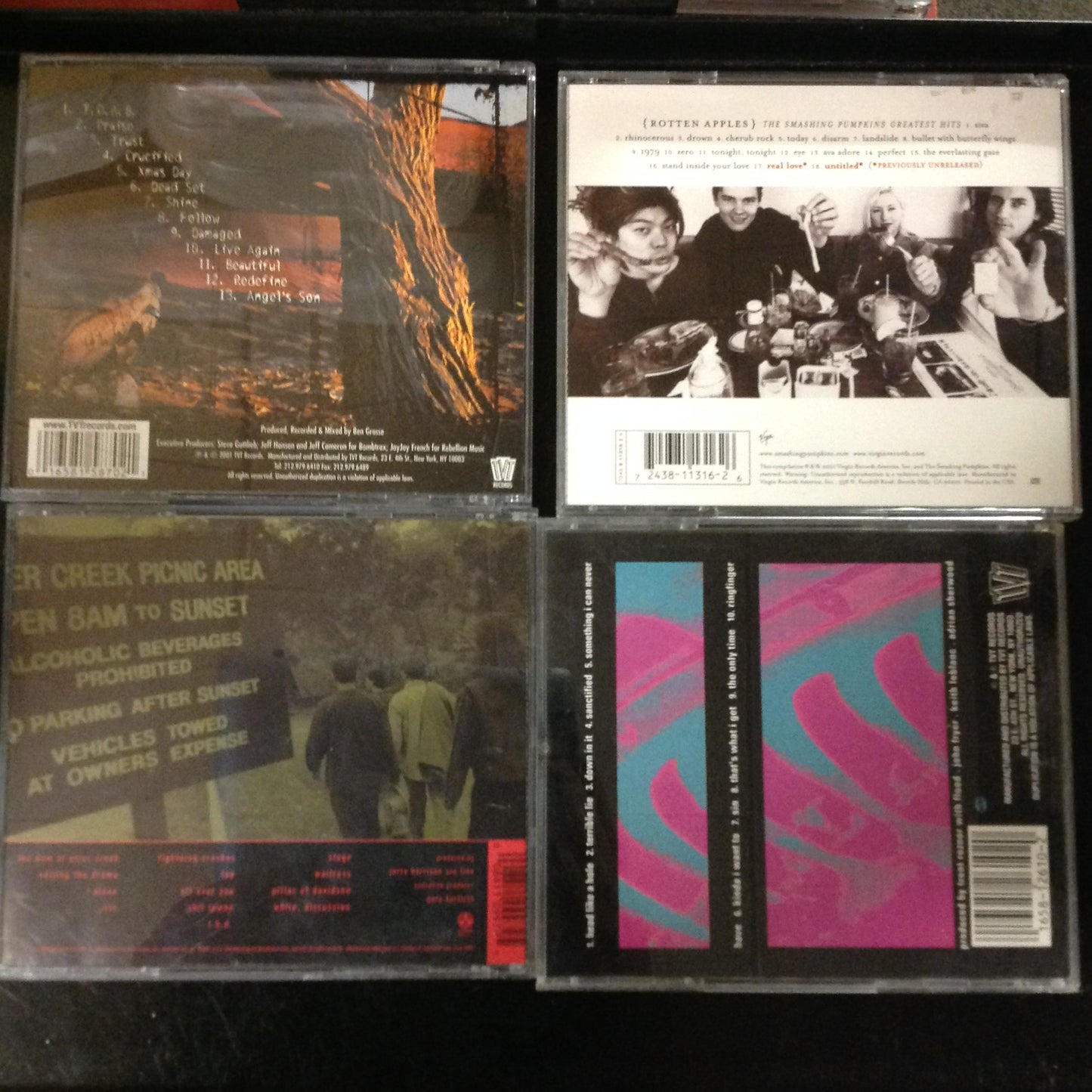 Bargen Set Bundle #92 - NIN / Sevendust / Smashing Pumpkins / Throwing Copper