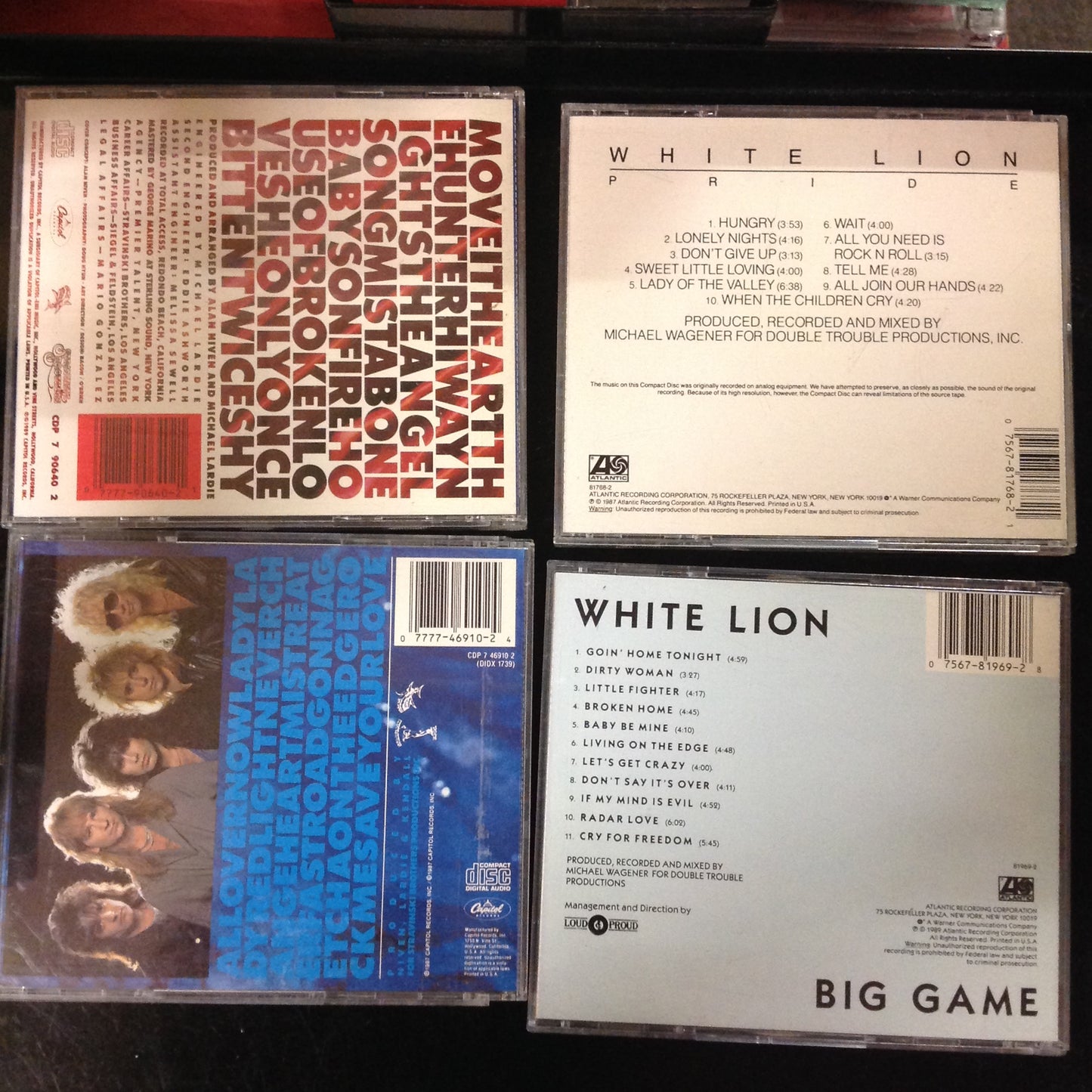 Bargain Set CD BUNDLE #49 - Great White / White Lion