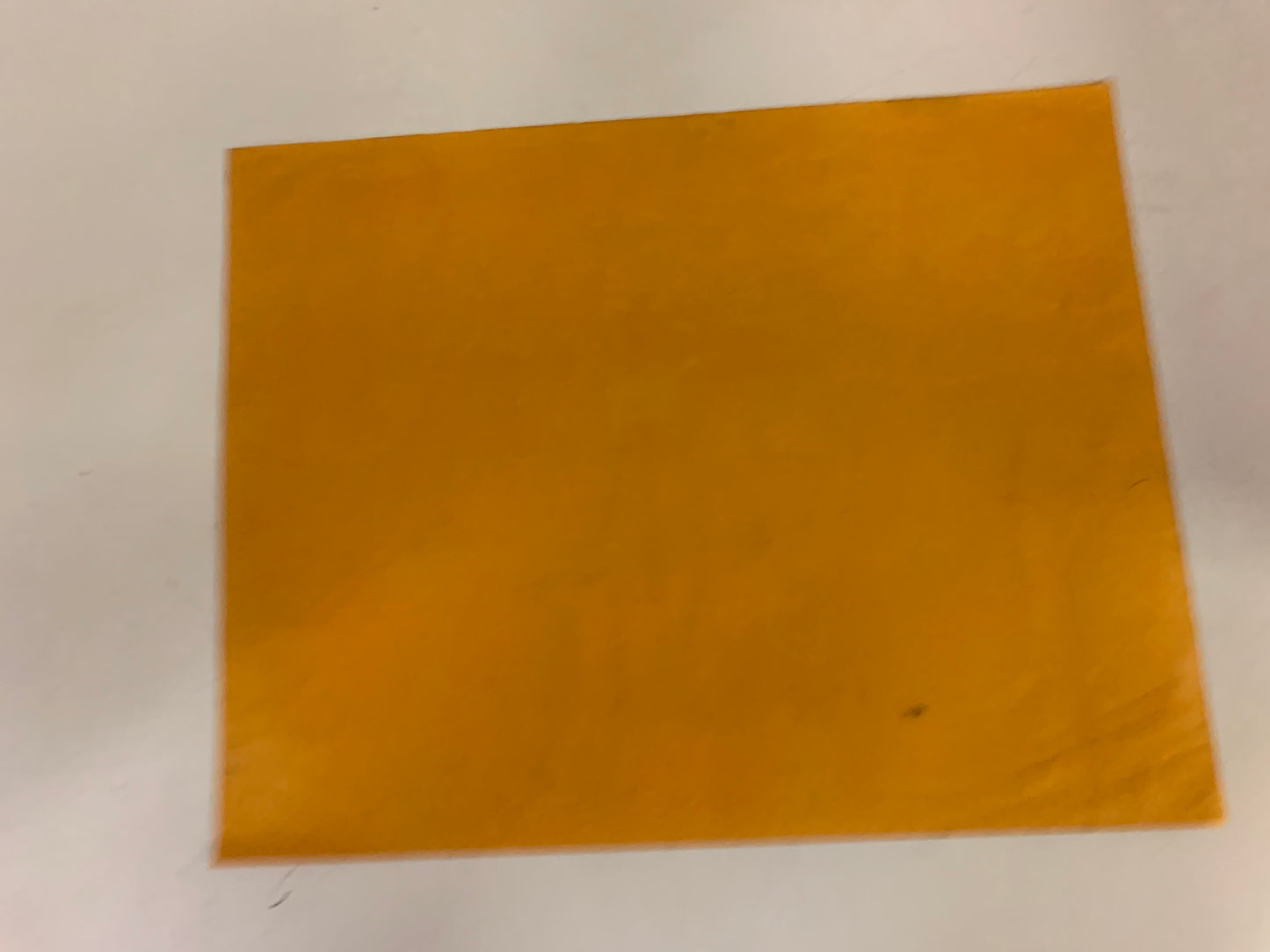 Vintage 1970's Burnt Orange Air France Place Mat  Art History Culture Travel